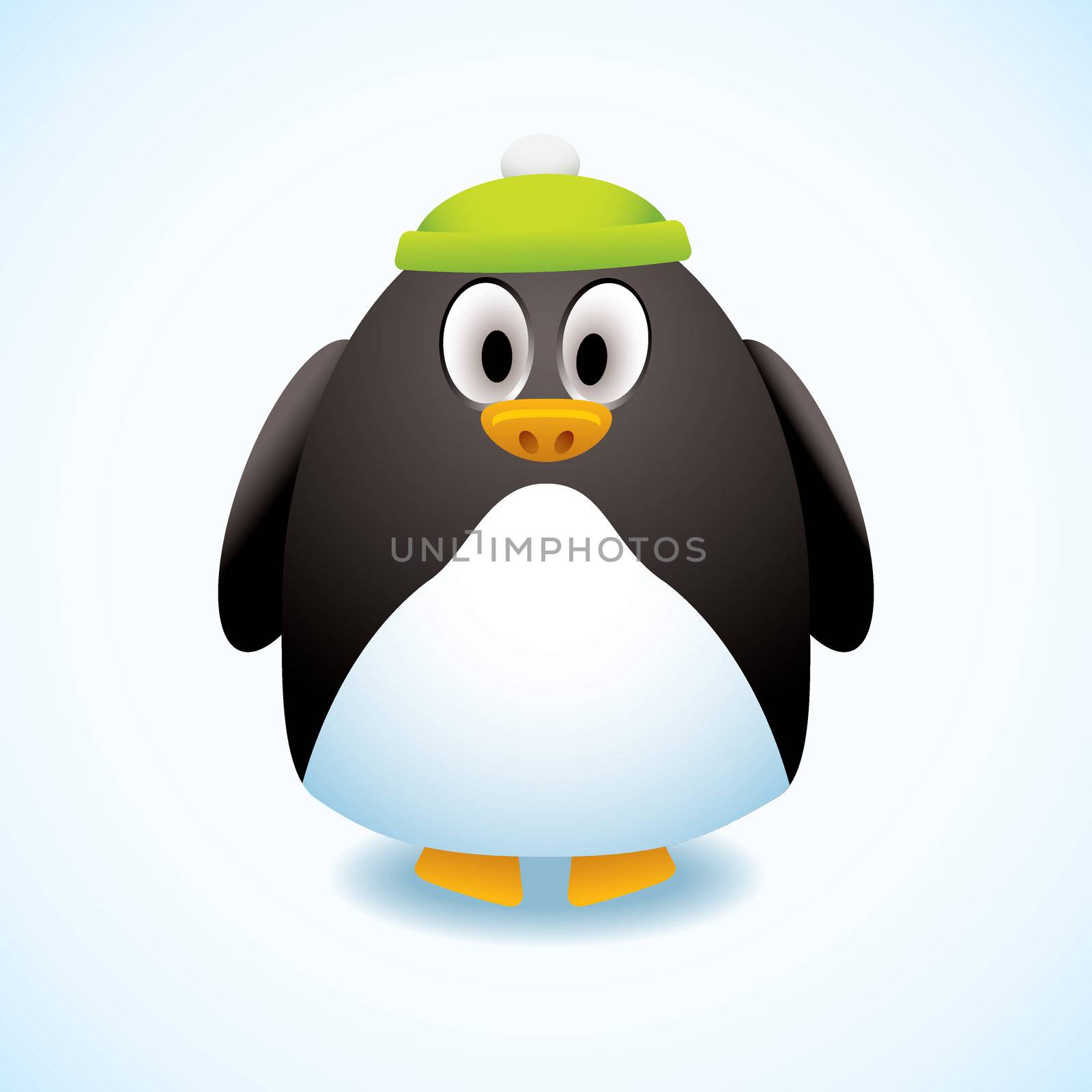 Cartoon penguin hat by nicemonkey