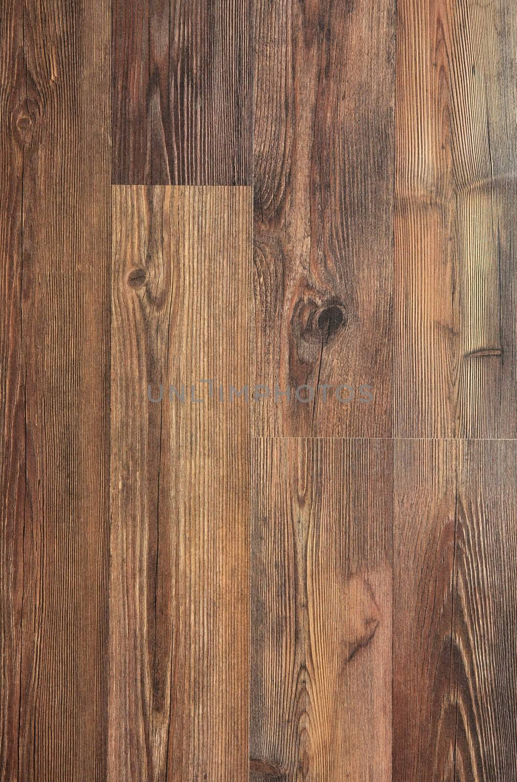 Details of Brown wood texture in closeup