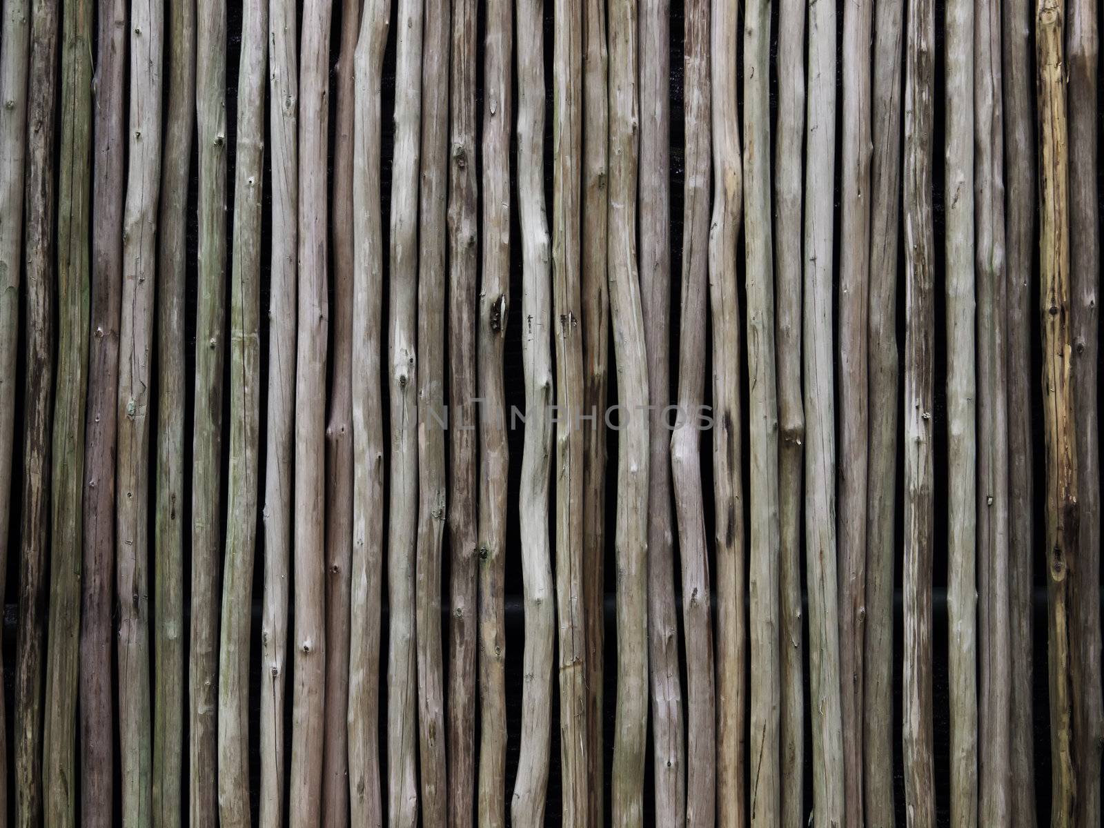 wooden fence by zkruger