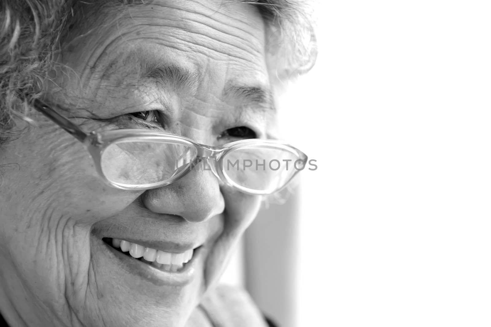 happy grandmother