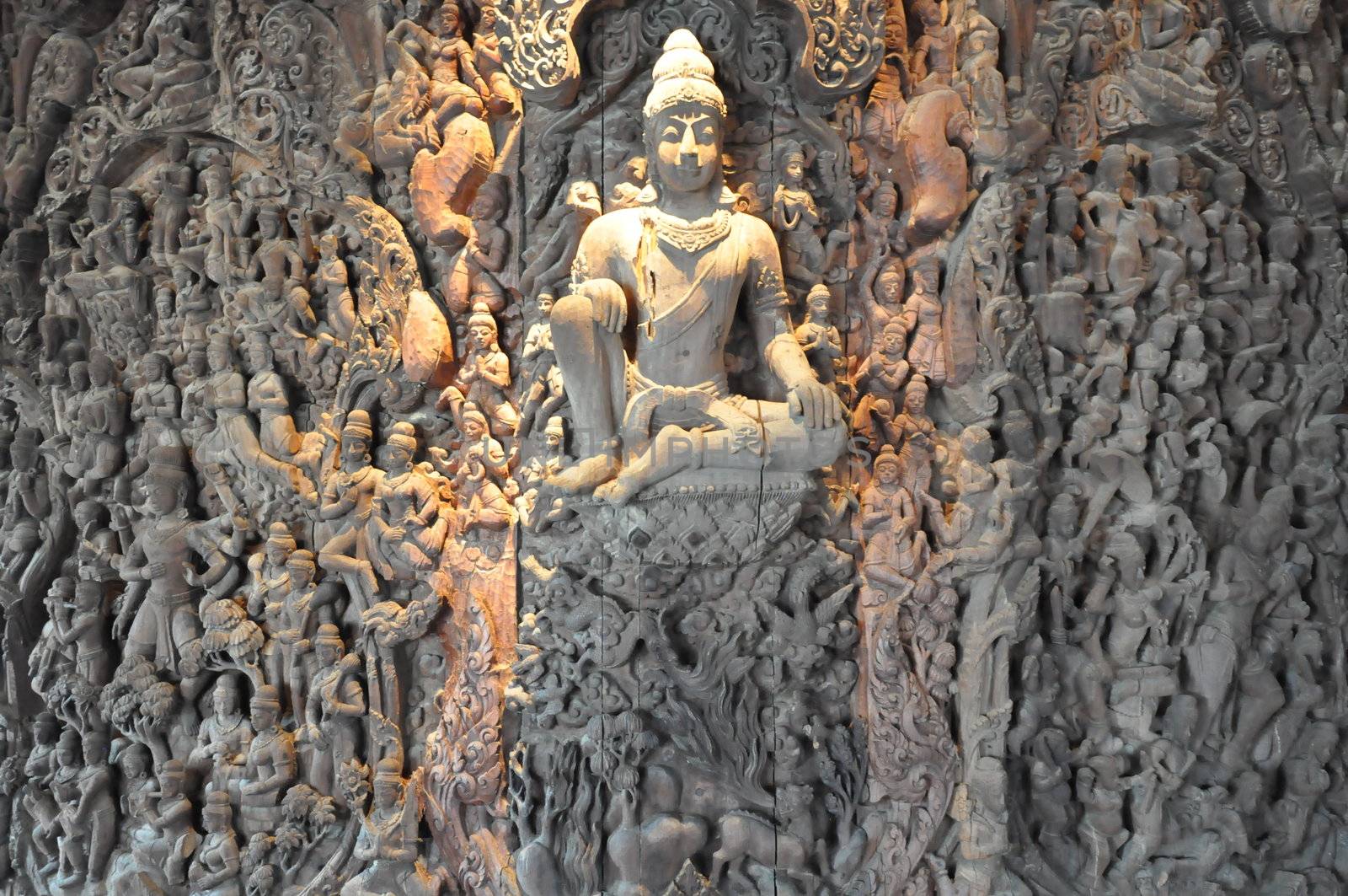 Sanctuary of Truth in Pattaya, Thailand by sainaniritu