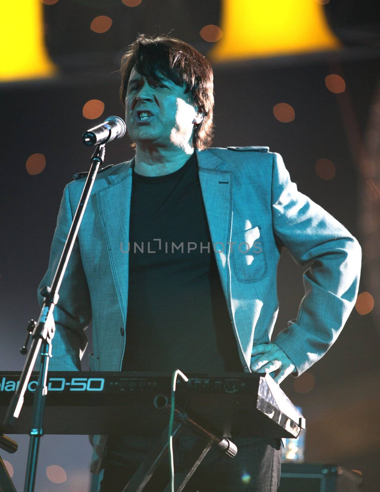 Concert "Secret Service" in Moscow. Ulf Wahlberg