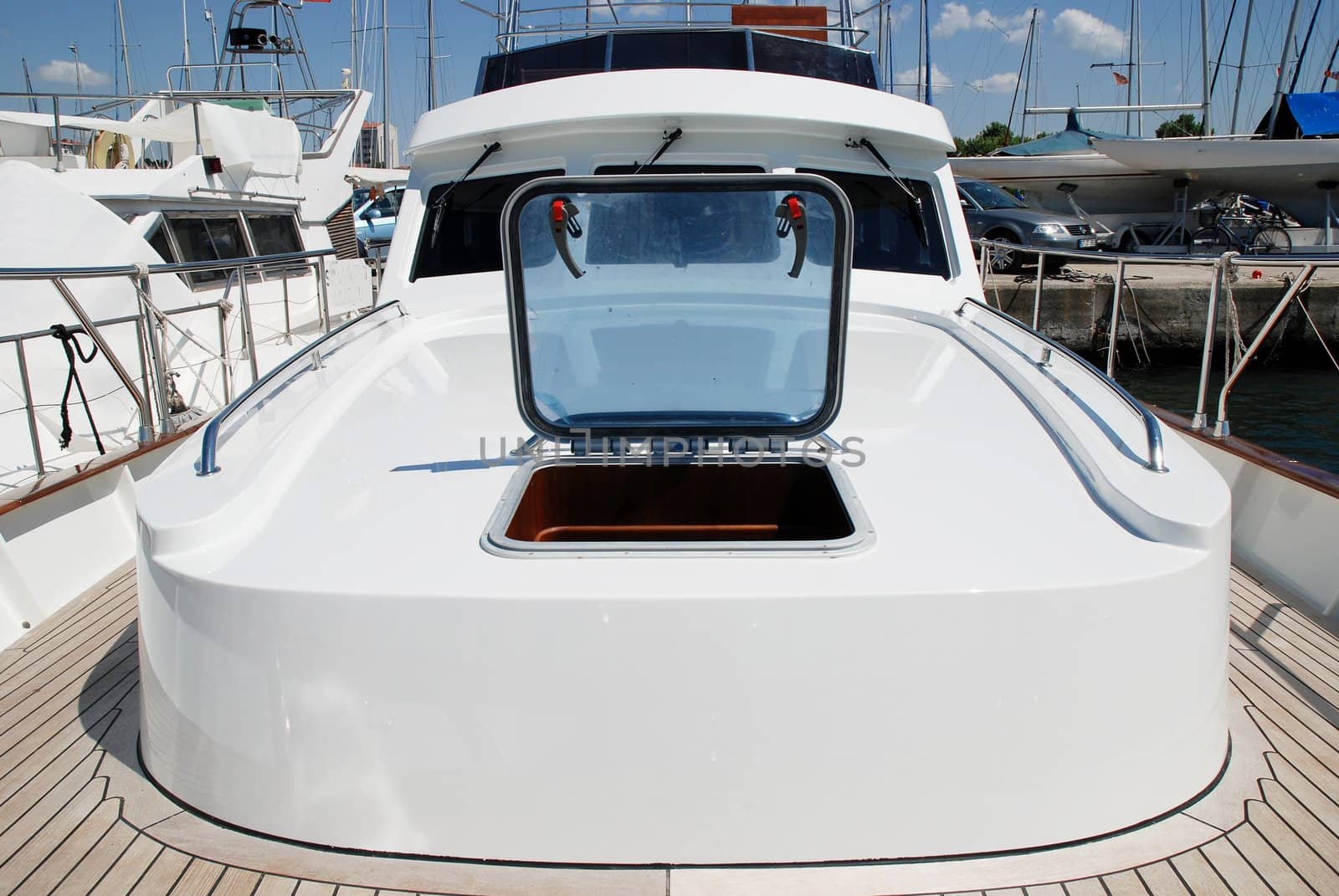 luxury boat by candan