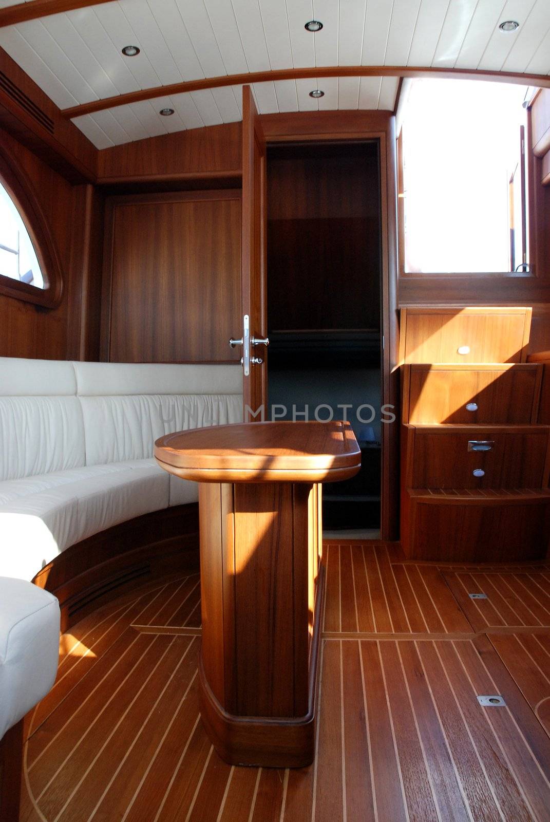  Sail baot interior by candan