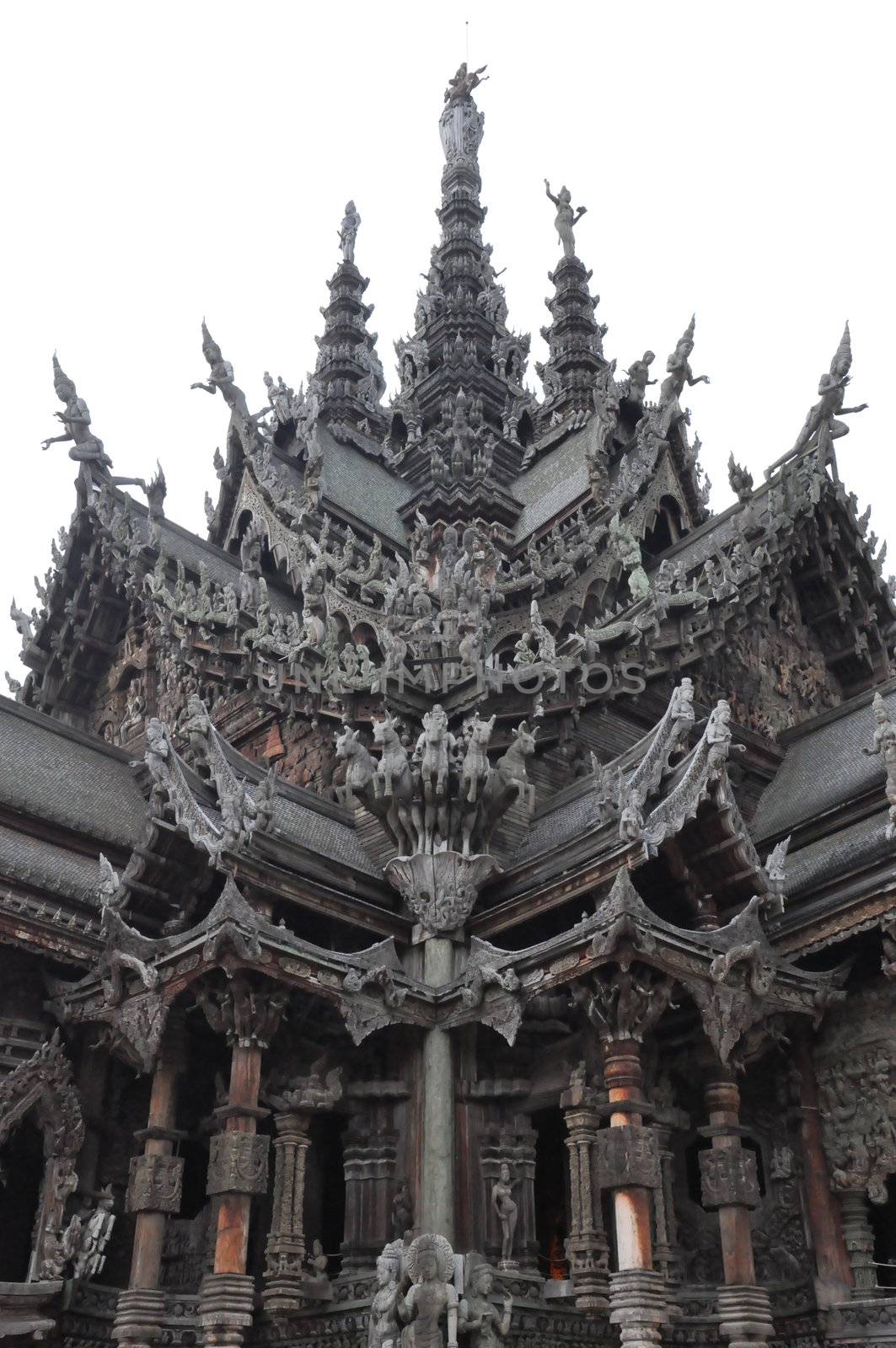 Sanctuary of Truth in Pattaya, Thailand
