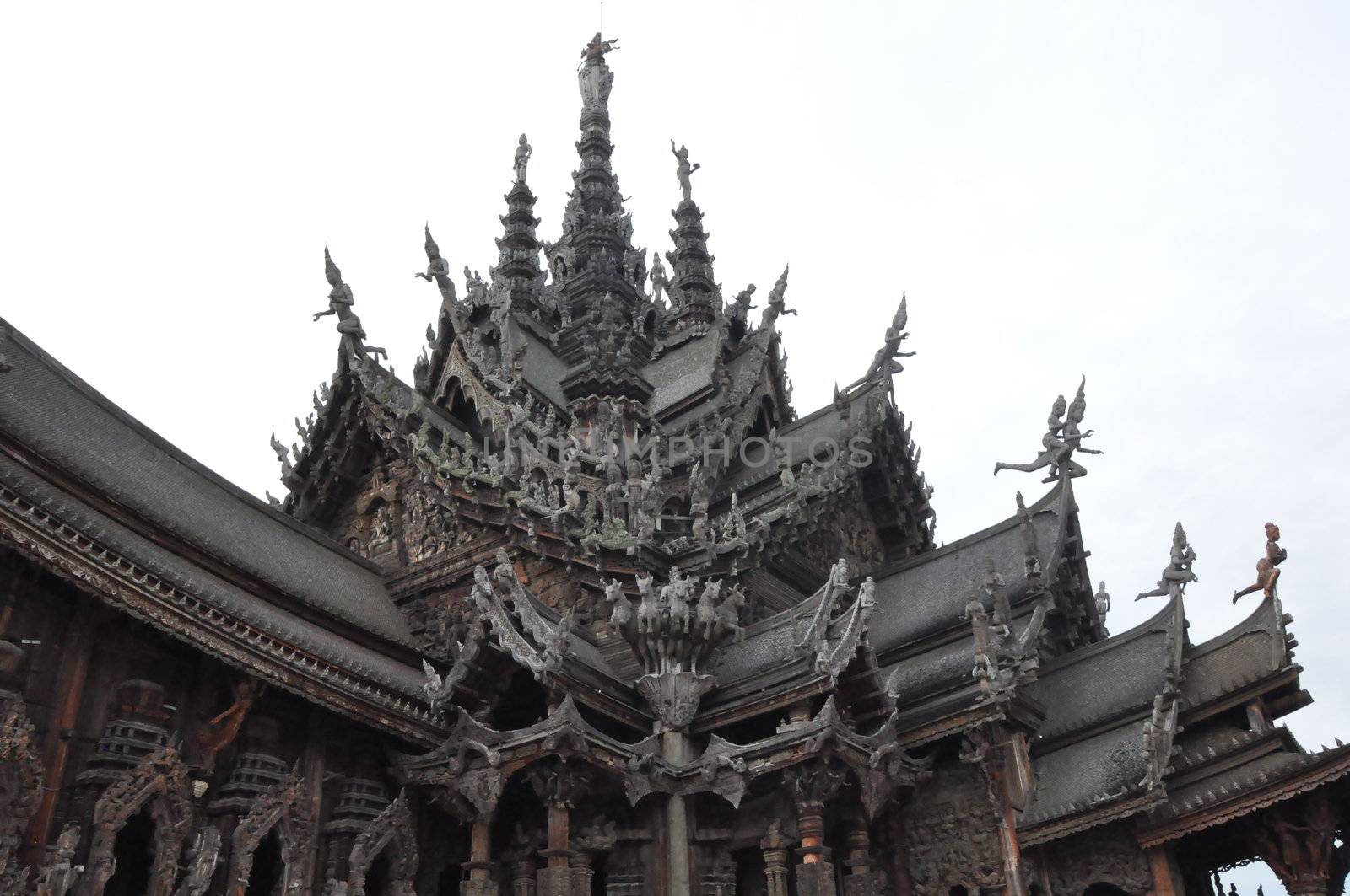 Sanctuary of Truth in Pattaya, Thailand