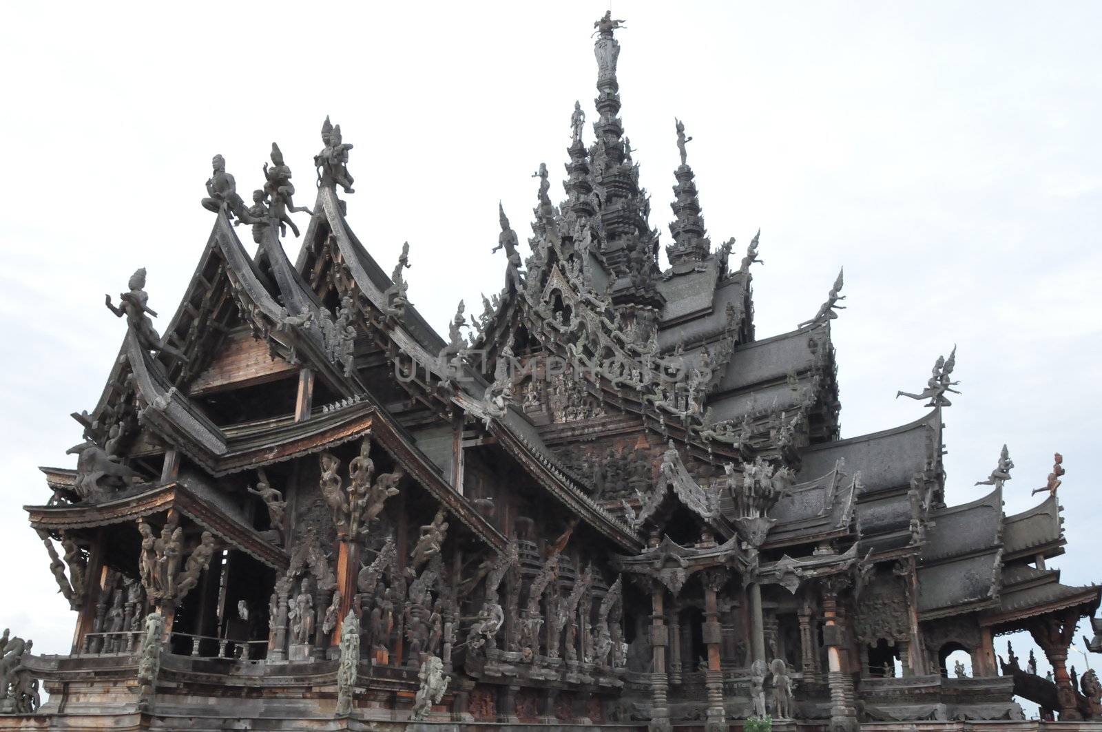 Sanctuary of Truth in Pattaya, Thailand