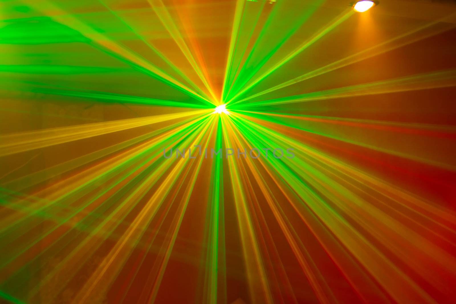 Green and Red Laser Disco Lights 