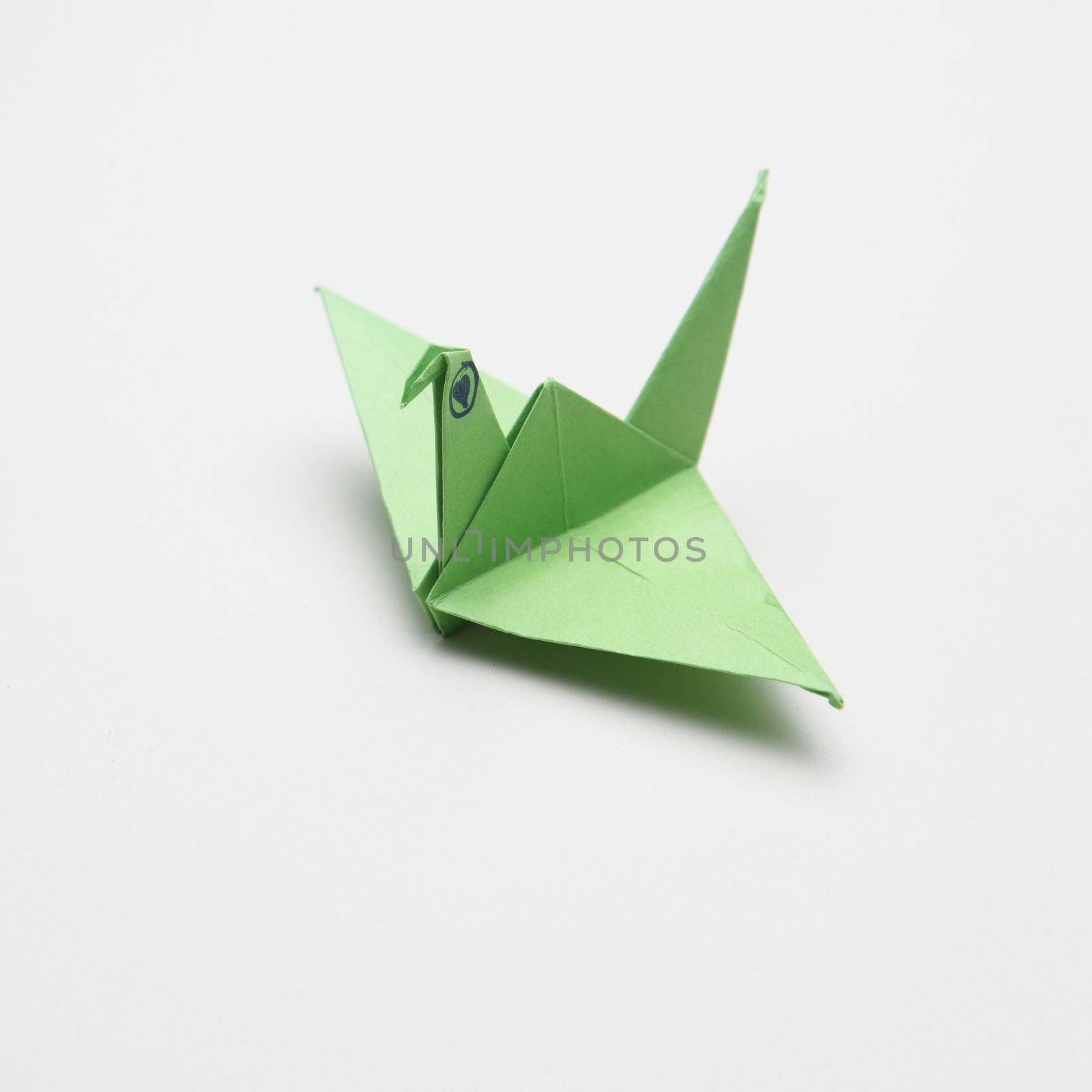 paper folded animal -origami bird 