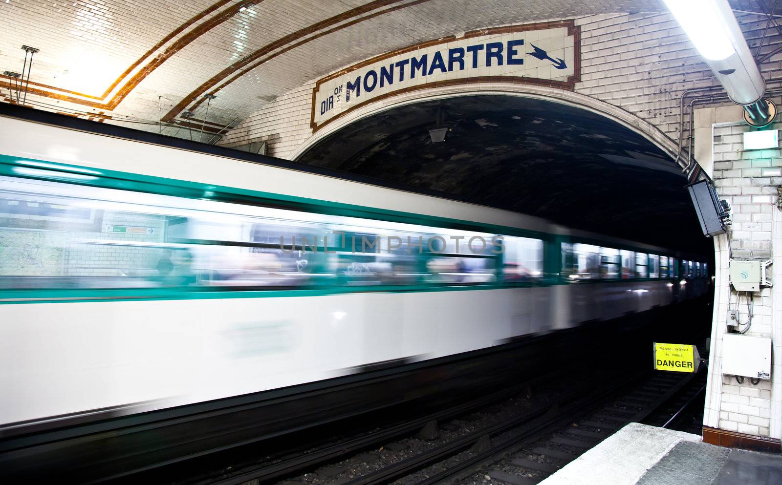 One of the oldest metro station in Europe - Paris underground