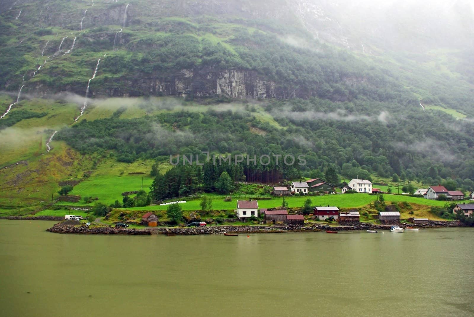 View of the norwegian fjord coast by Vitamin