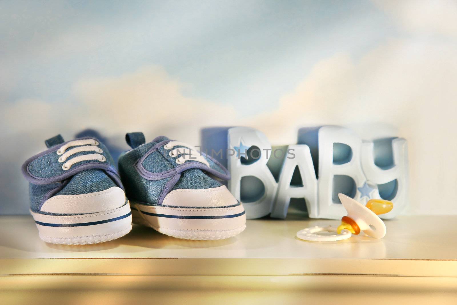 Baby denim shoes by Sandralise