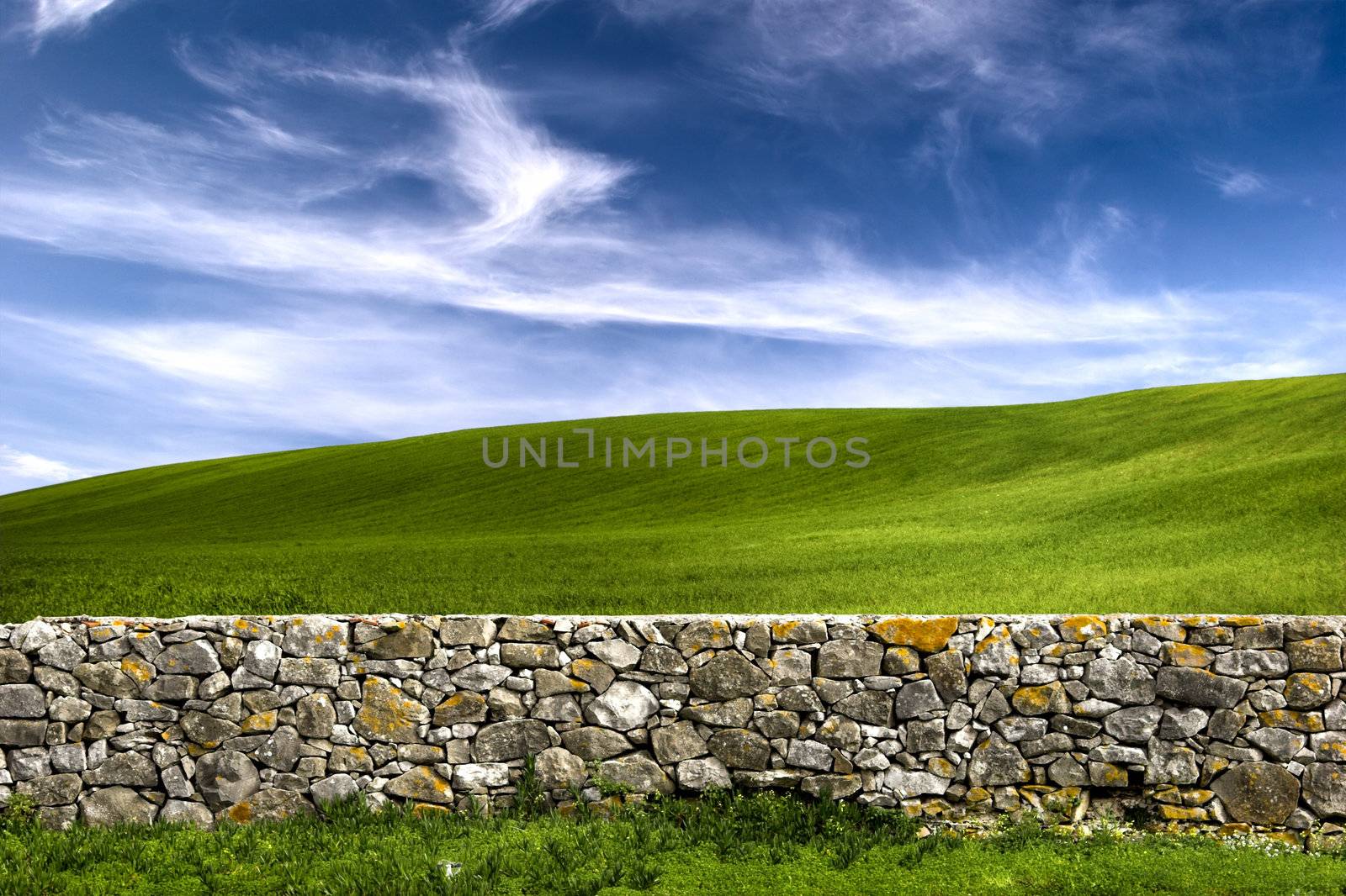 Stone wall by Iko