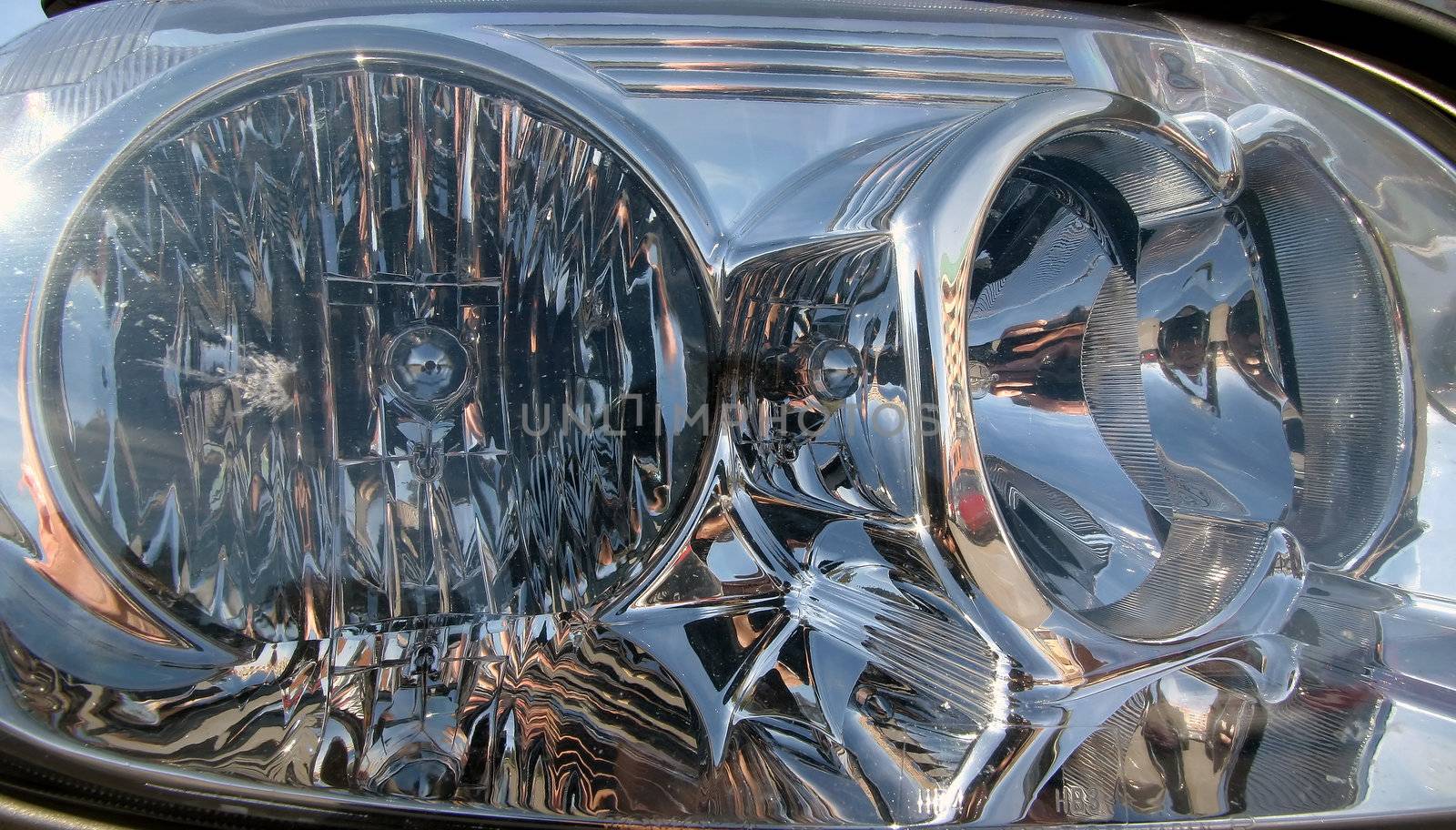 Head lamp of a motor vehicle