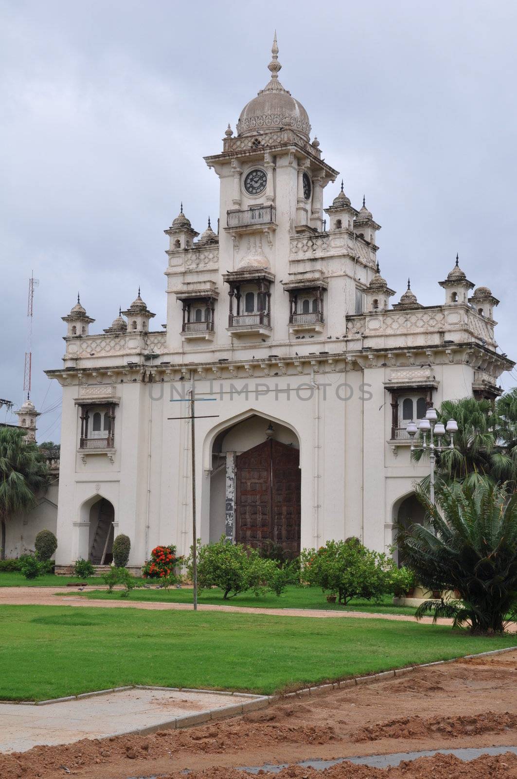 Chowmahalla Palace in Hyderabad in Andhra Pradesh, India