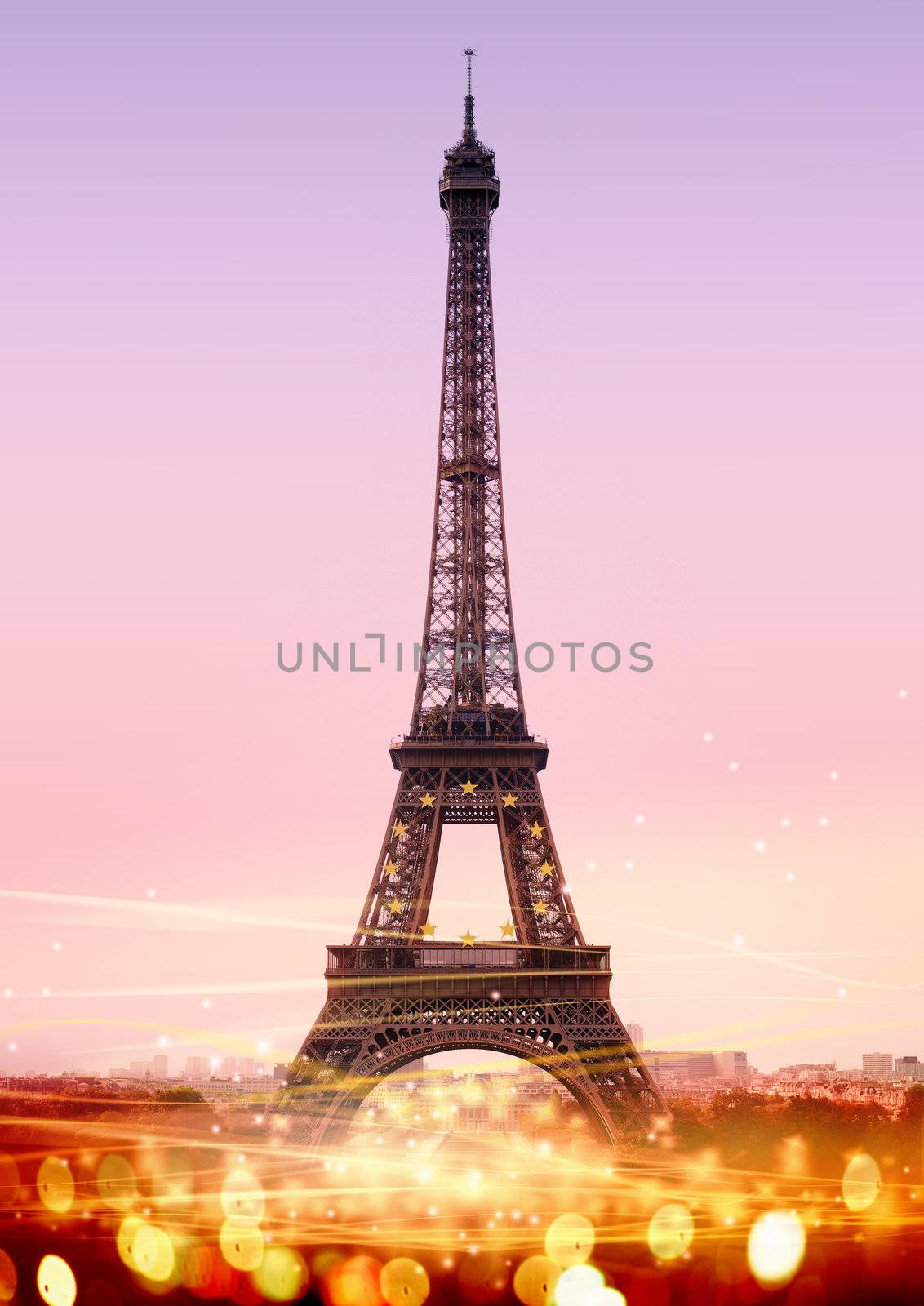 Eiffel Tower by ssuaphoto