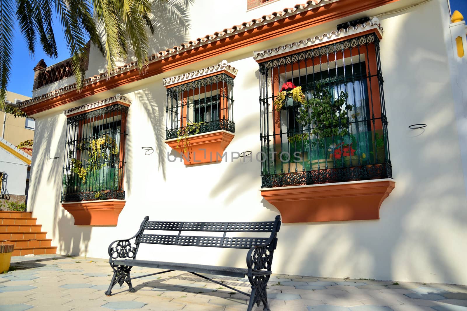 Sacristy of the old church in Estepona, located near the port