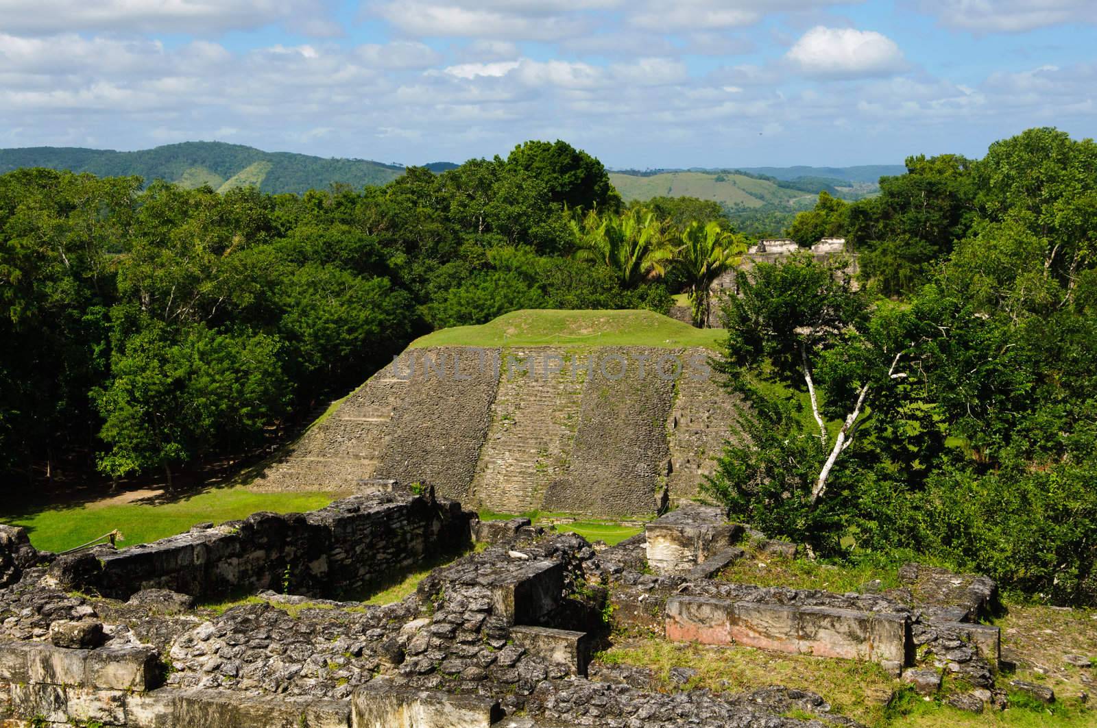 Xunantunich Belize Mayan Temple