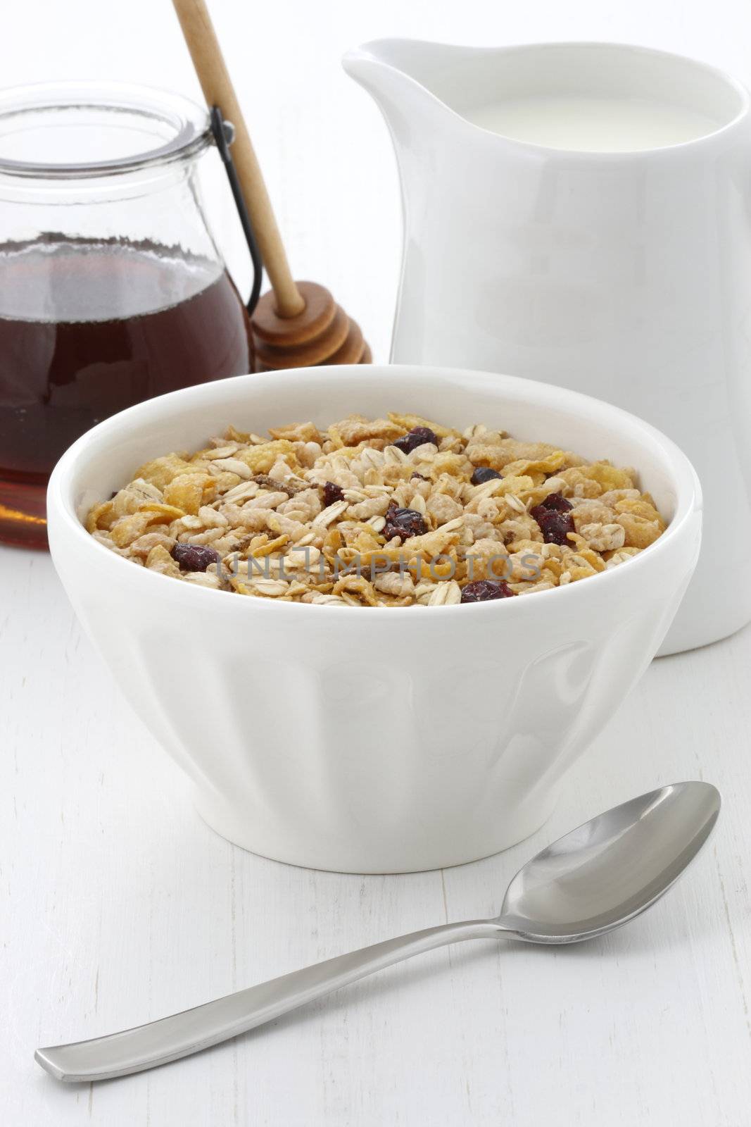 Delicious and healthy muesli cereal  by tacar
