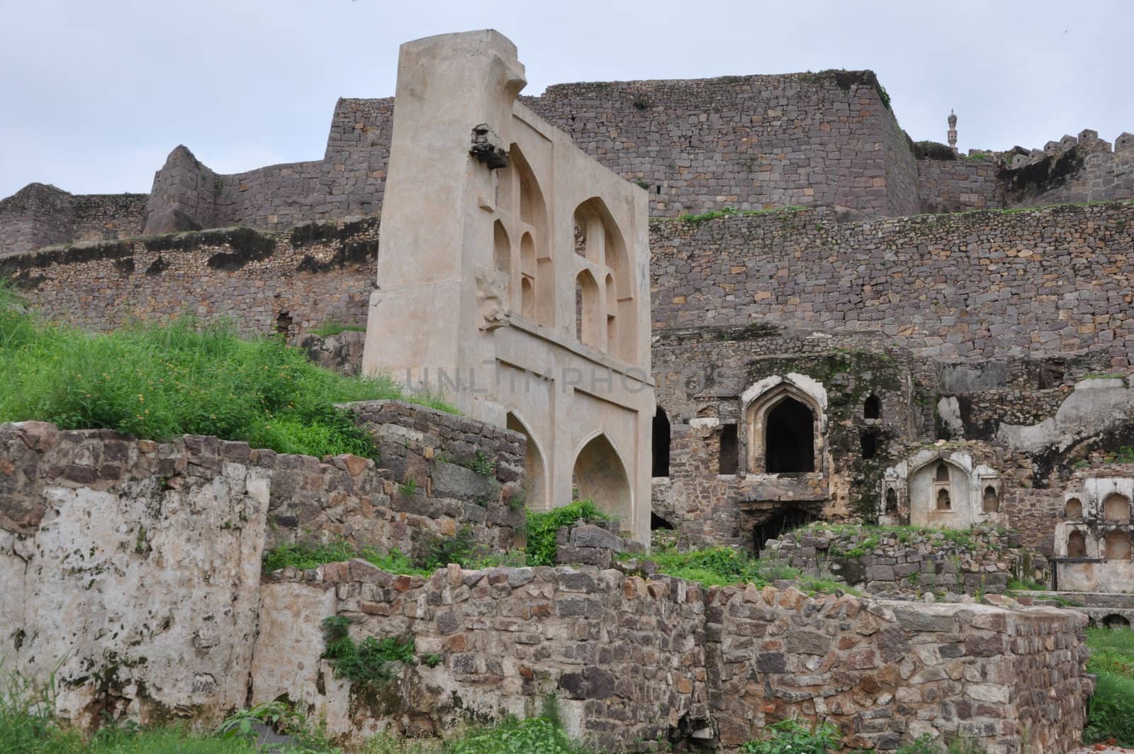 Golconda Fort in Hyderabad, India by sainaniritu