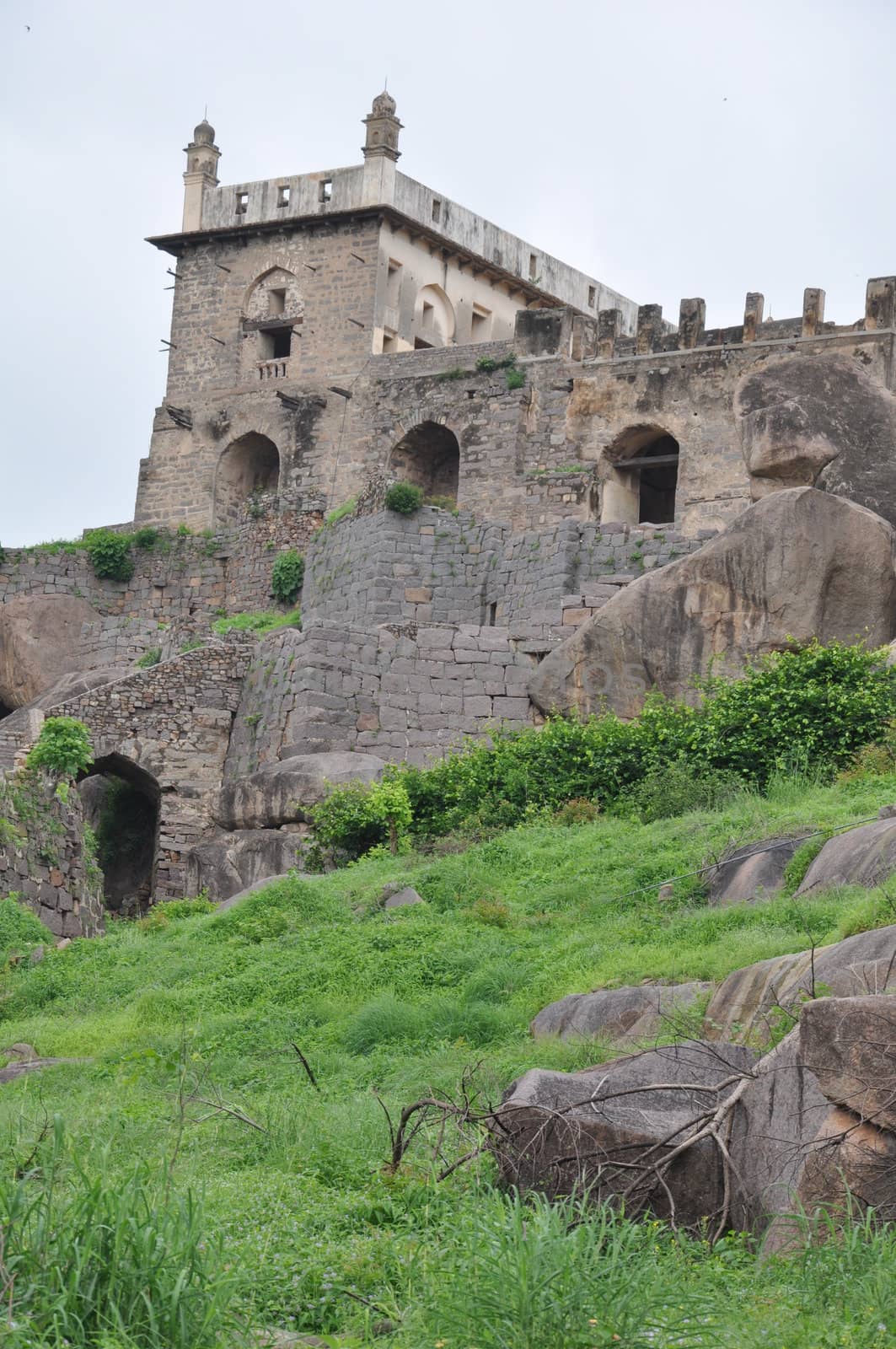 Golconda Fort in Hyderabad, India by sainaniritu