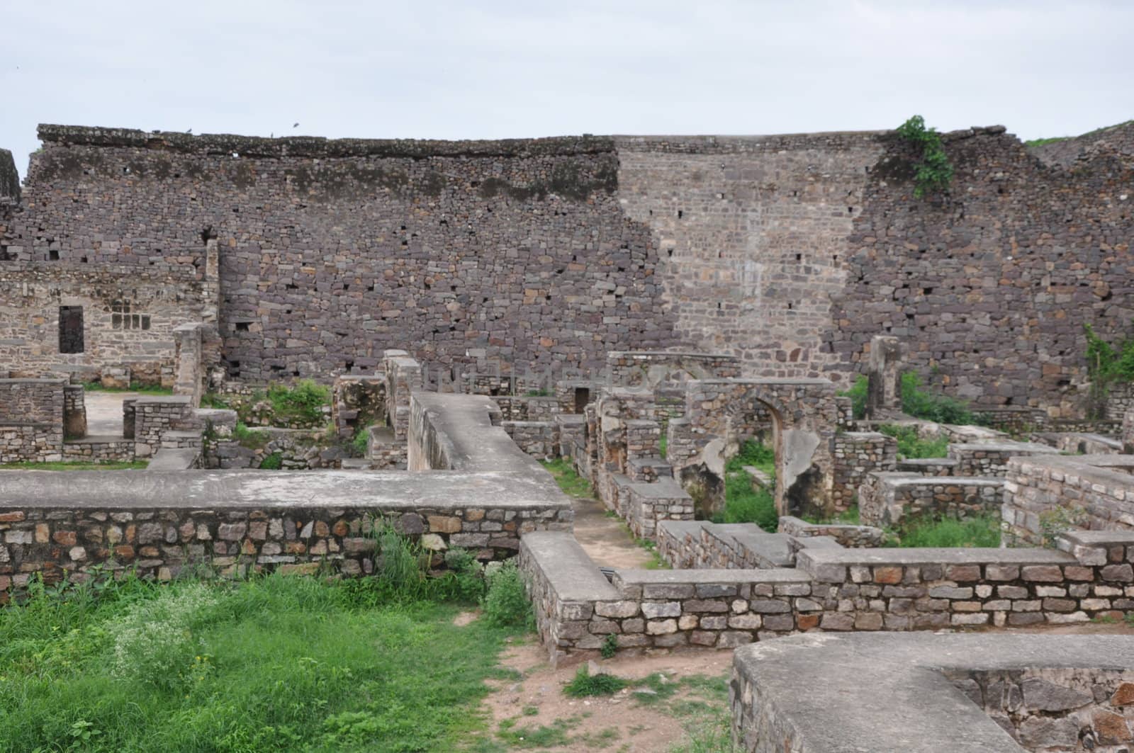 Golconda Fort in Hyderabad, India by sainaniritu