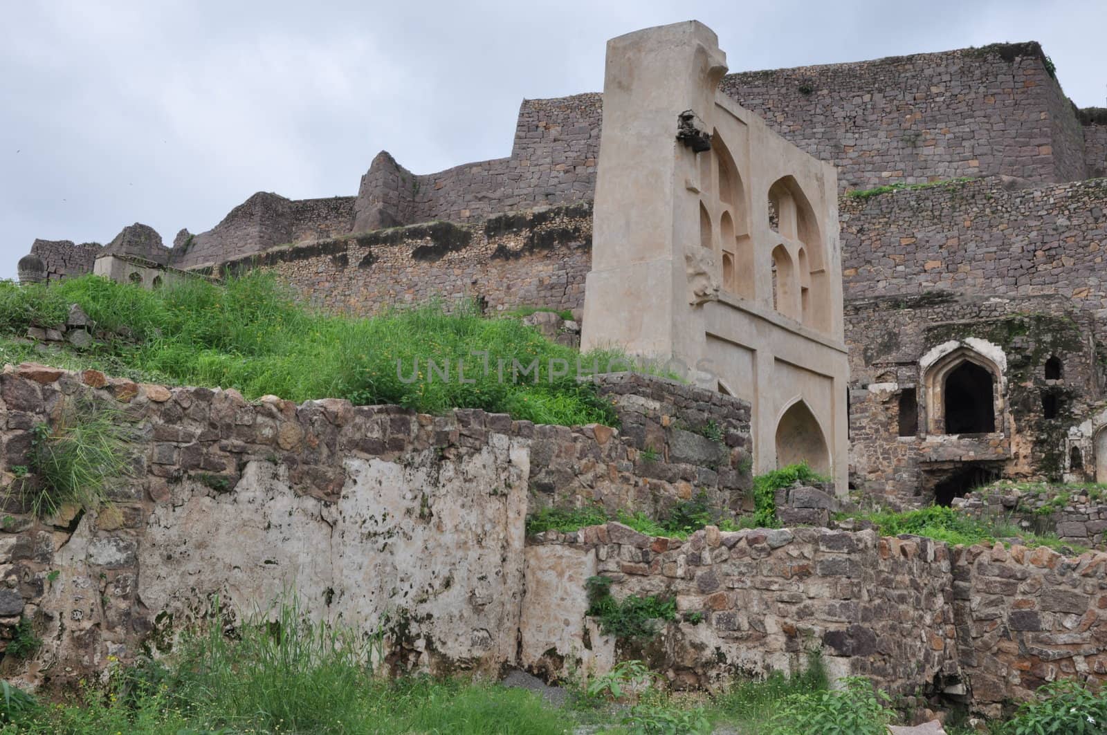 Golconda Fort in Hyderabad, India by sainaniritu