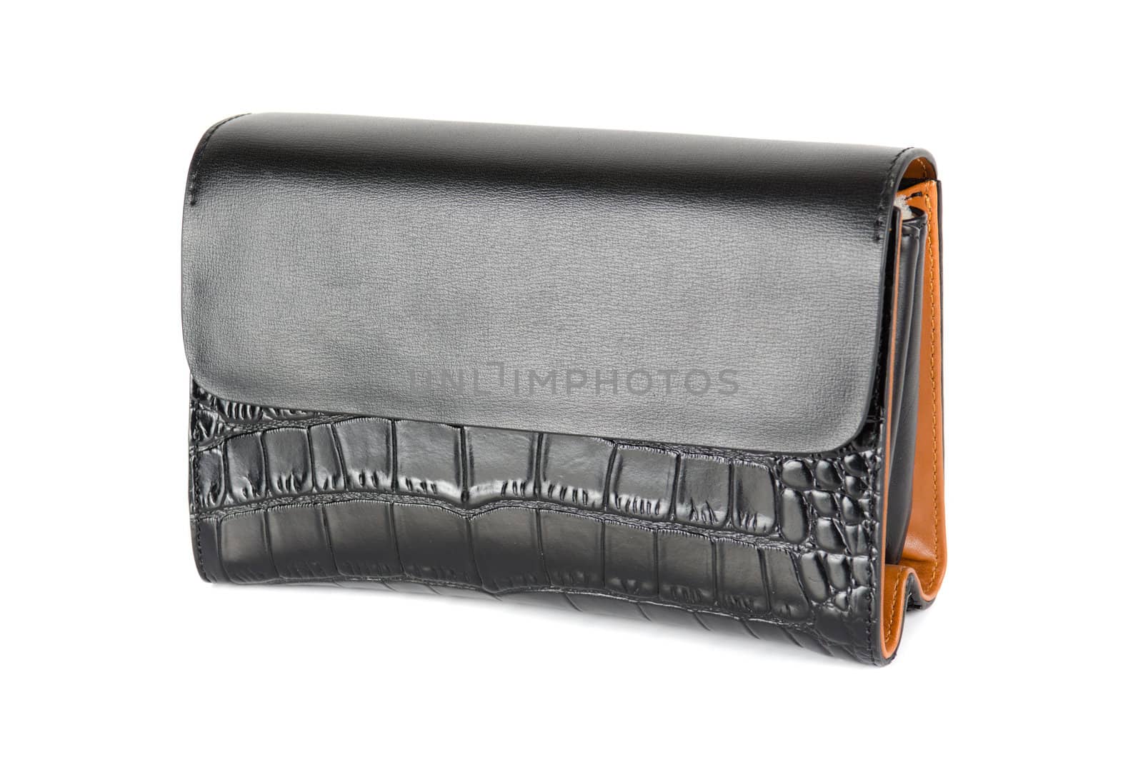 black male bag isolated on white background