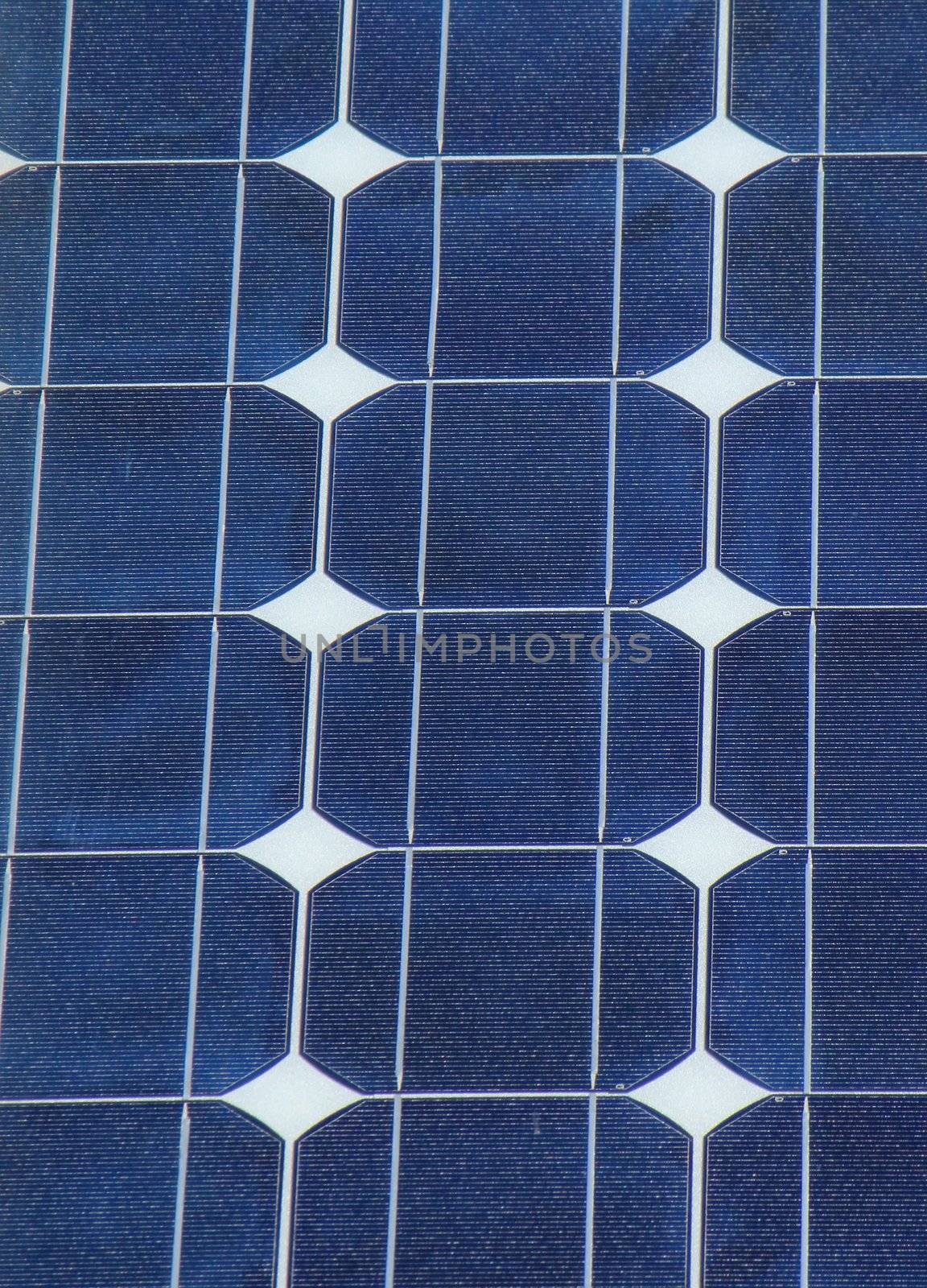 Close up of solar panel cells as texture