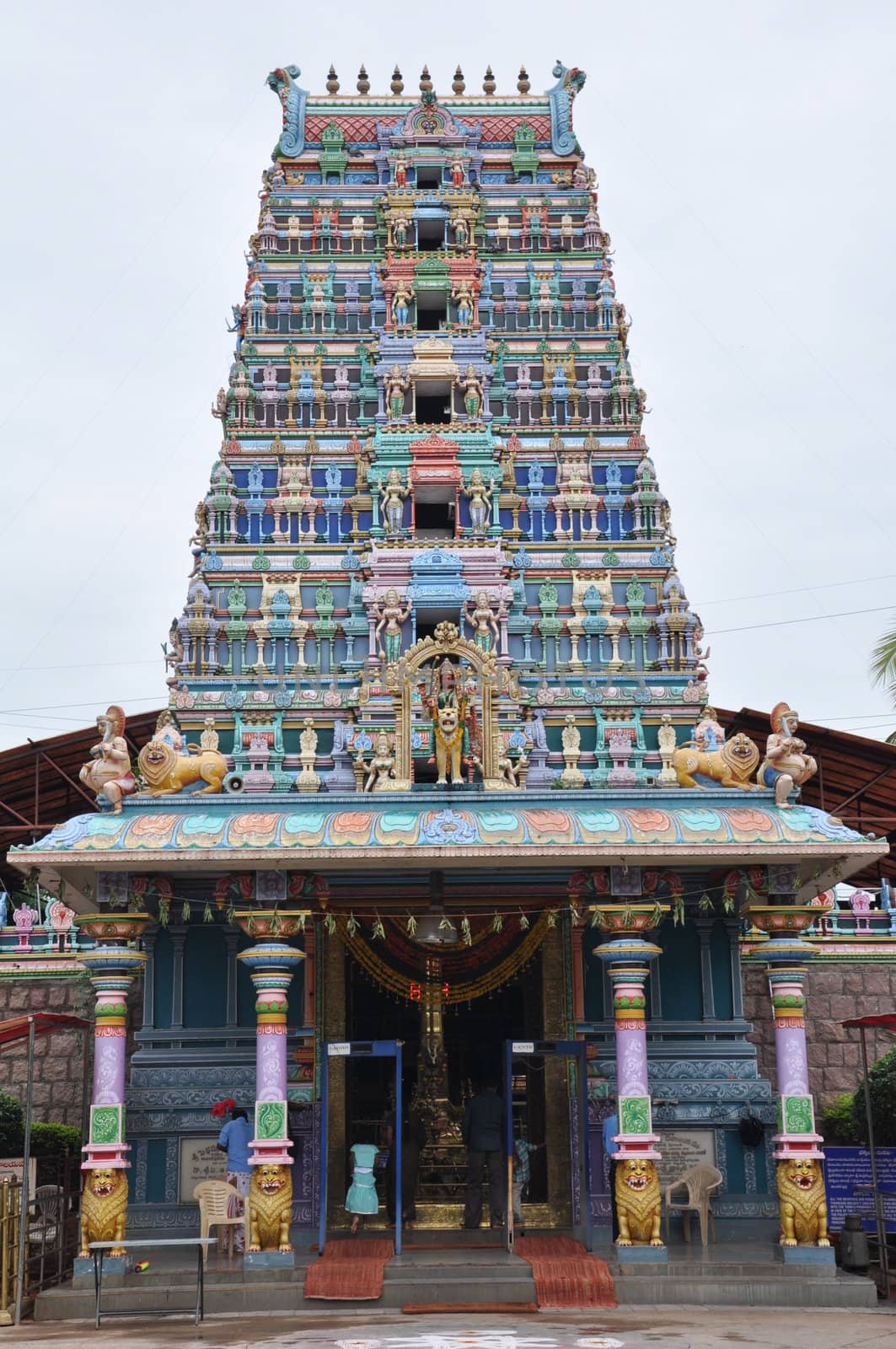 Pedamma Temple in Hyderabad in Andhra Pradesh, India