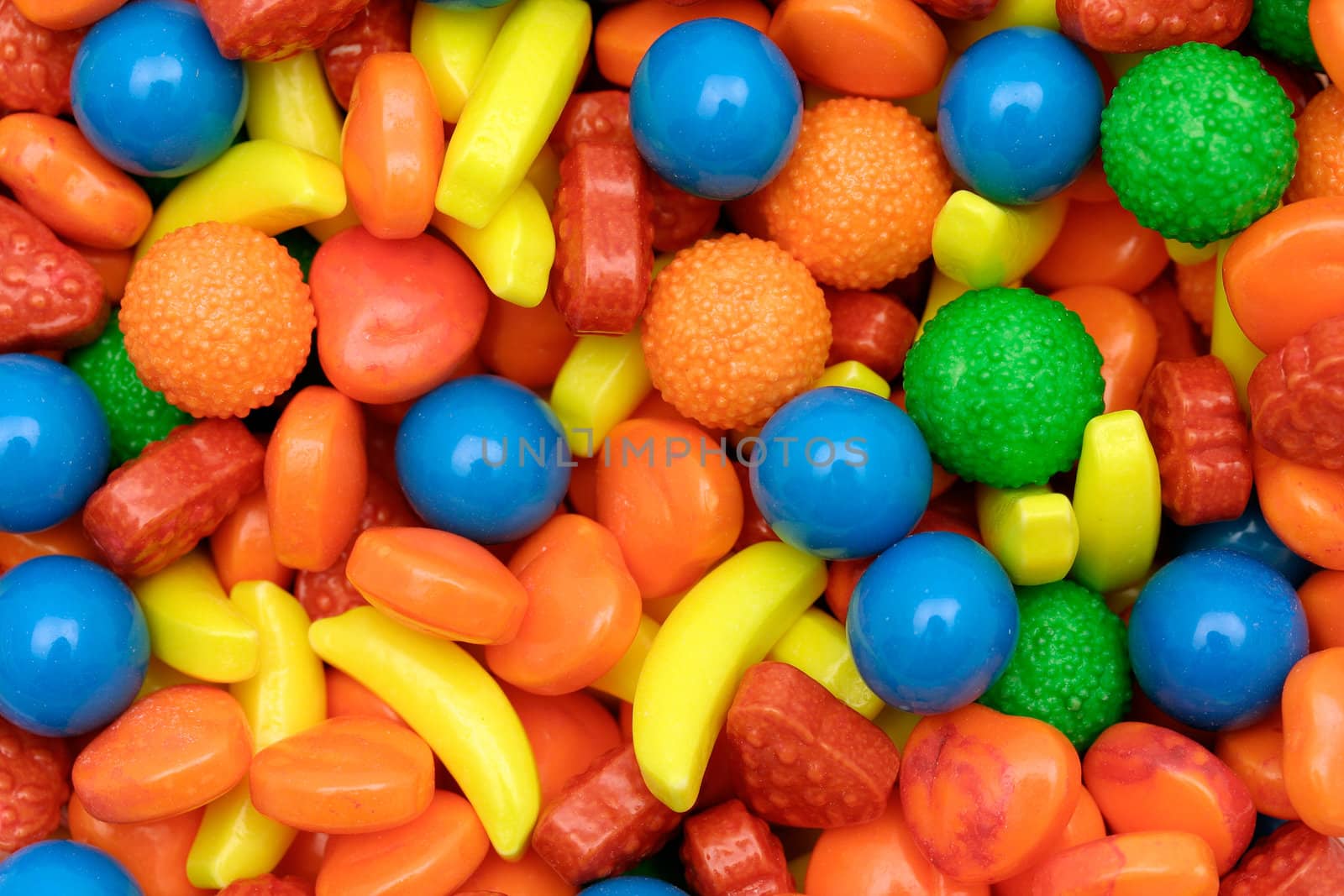 Colorful candy background