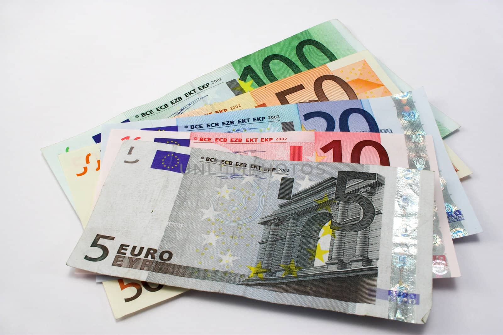 A pile of Euros