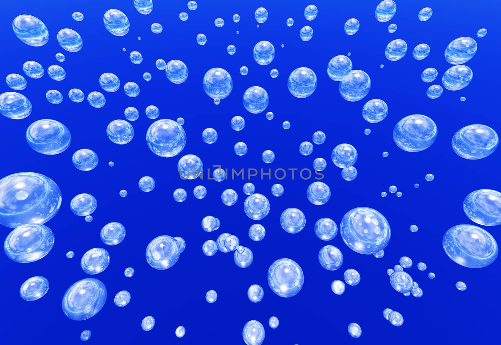 Lots of Tiny Bubbles floating