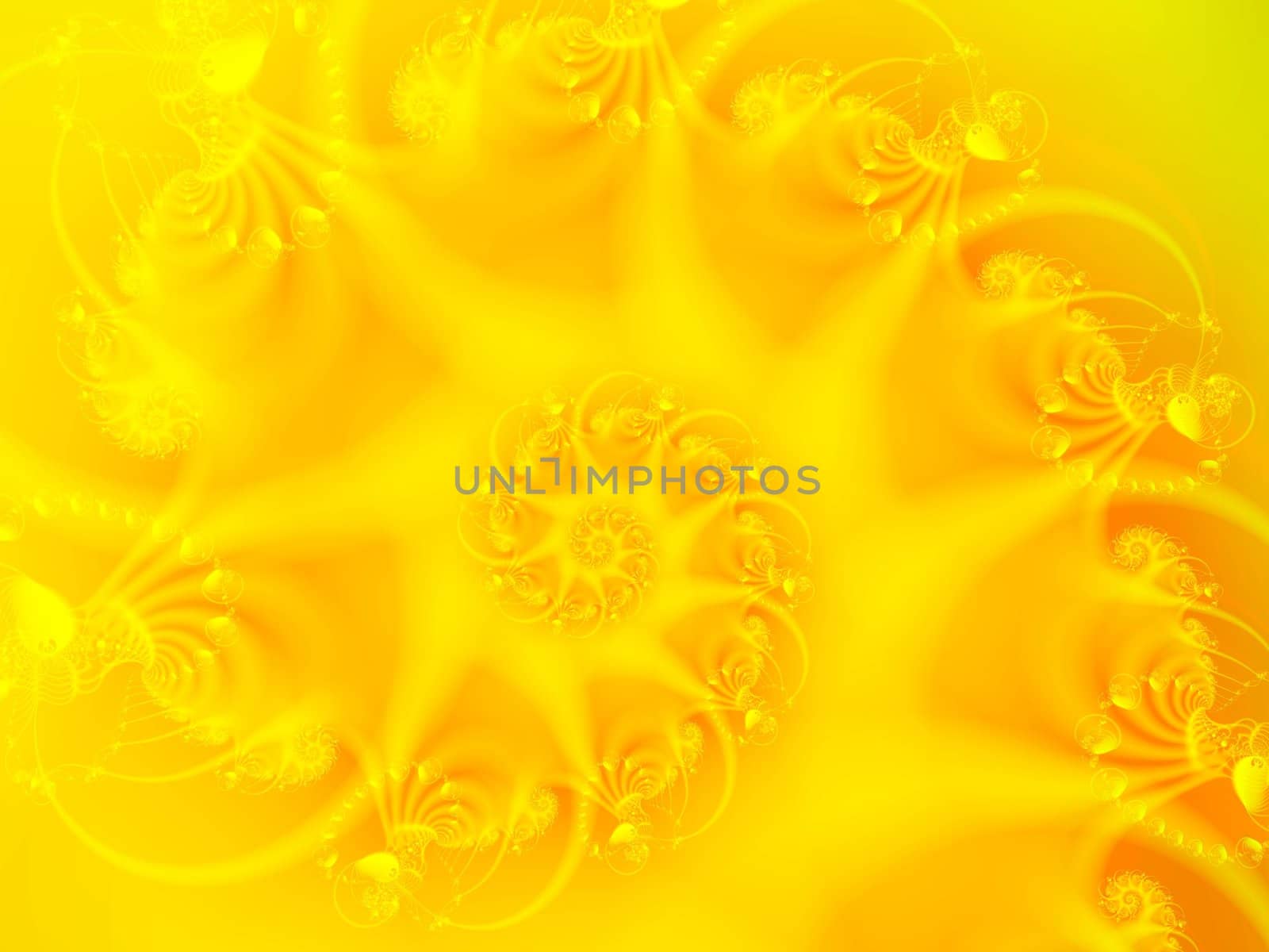 abstract yellow spiral background