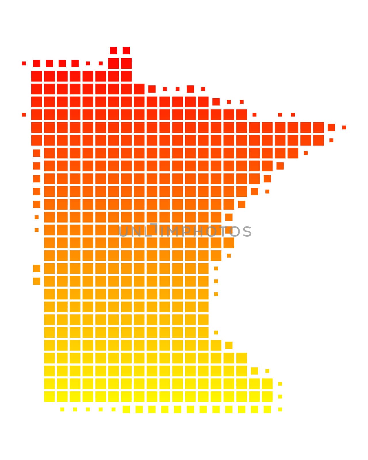 Map of Minnesota by rbiedermann