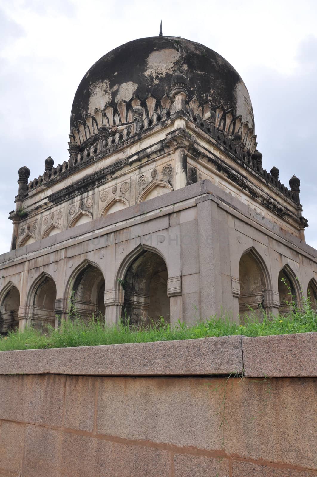 Qutb Shahi Tombs in Hyderabad in Andhra Pradesh, India