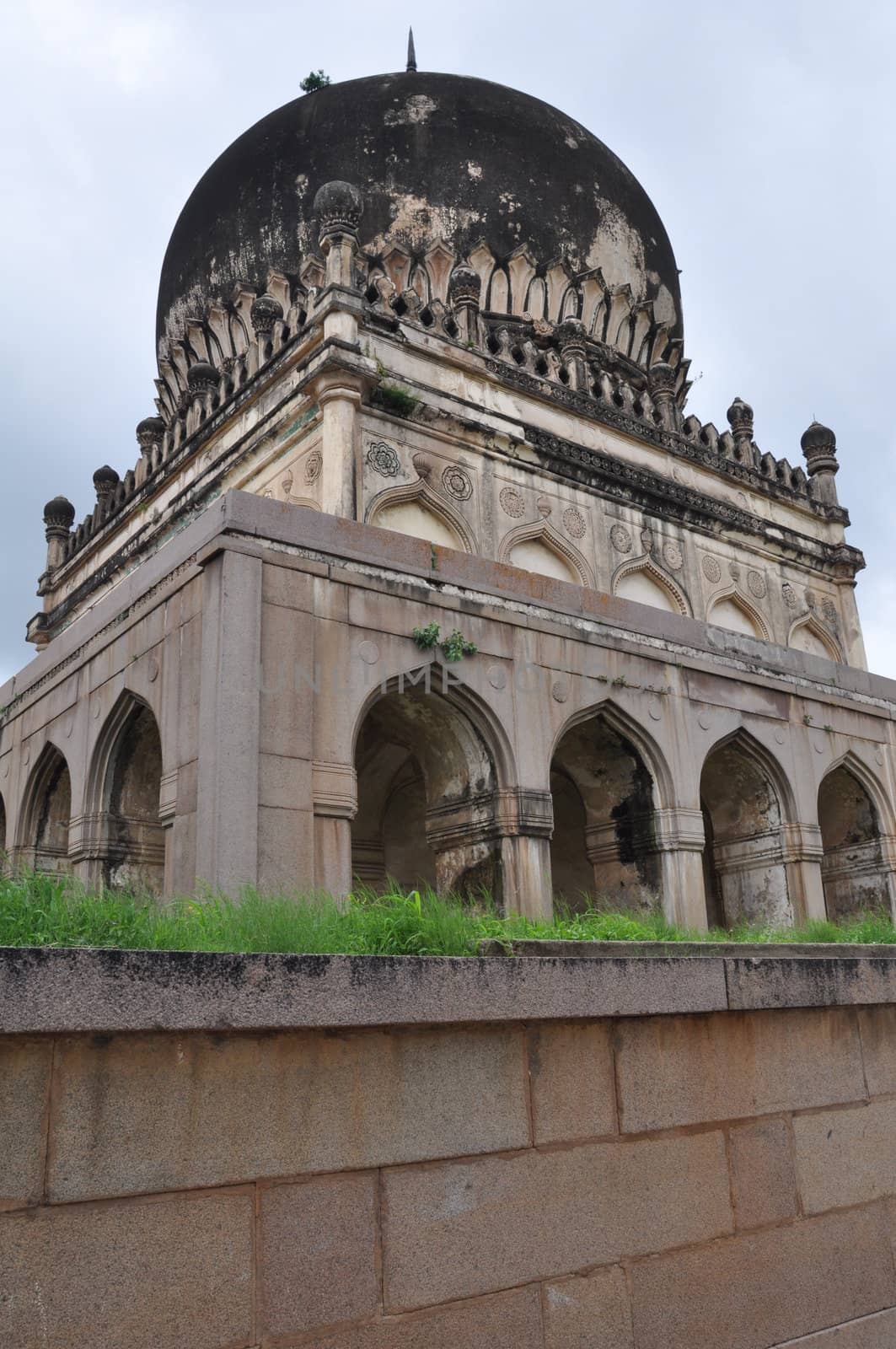 Qutb Shahi Tombs in Hyderabad in Andhra Pradesh, India