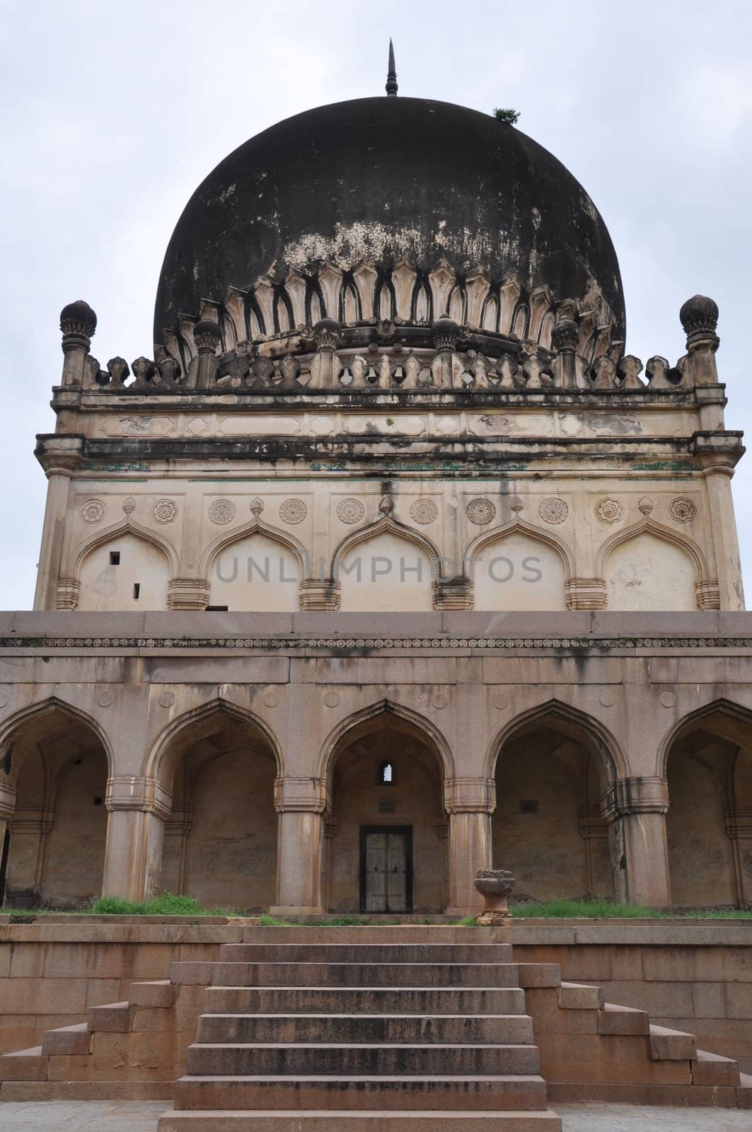 Qutb Shahi Tombs in Hyderabad in Andhra Pradesh, India