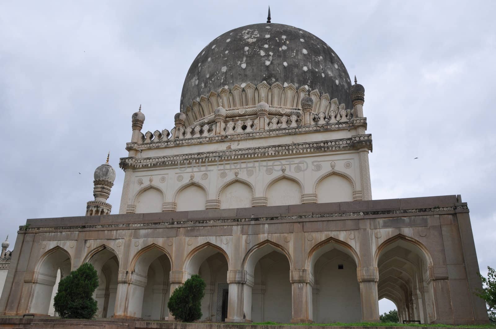 Qutb Shahi Tombs in Hyderabad in Andhra Pradesh, India