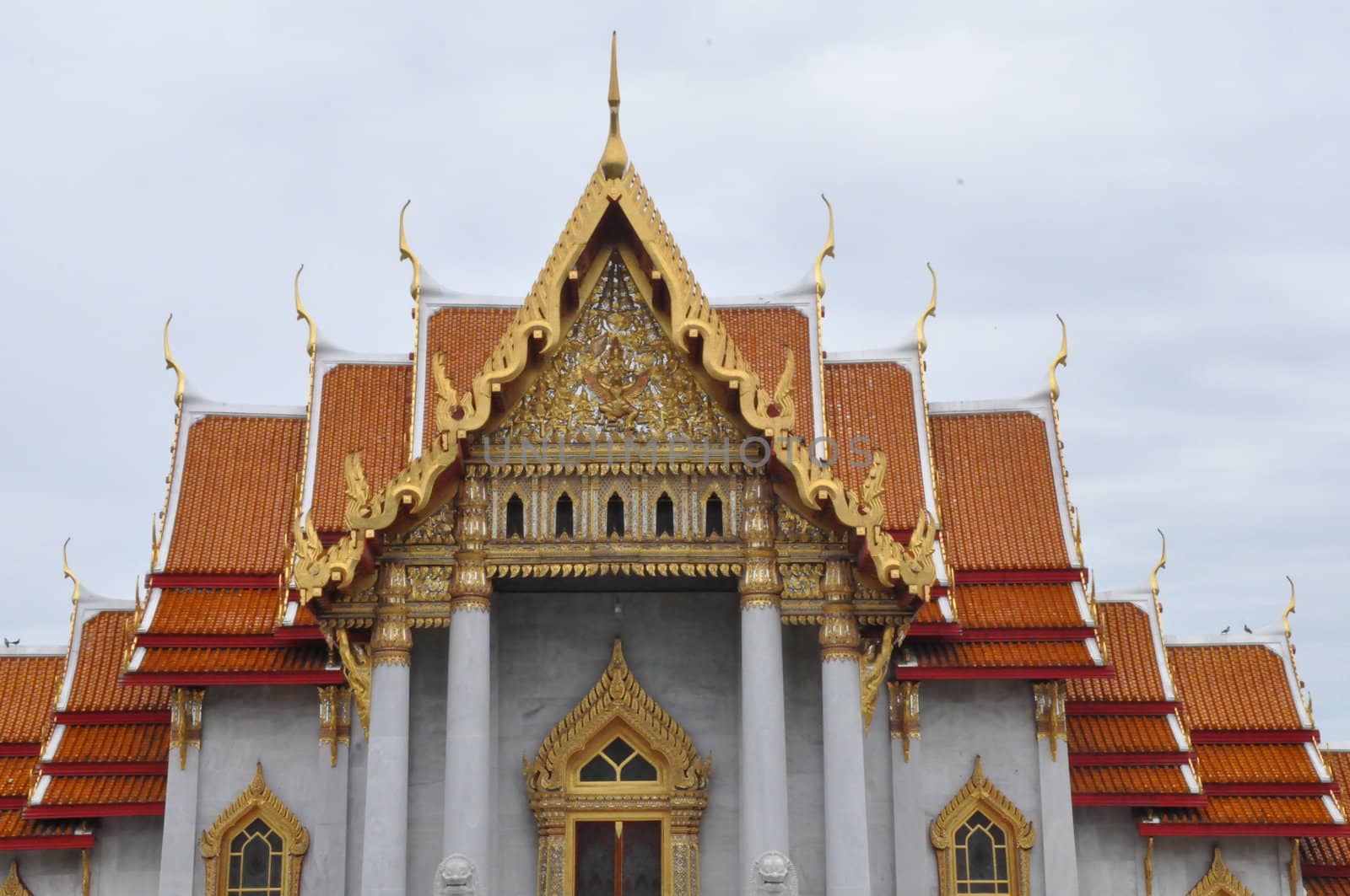Wat Benchamabophit in Bangkok, Thailand by sainaniritu