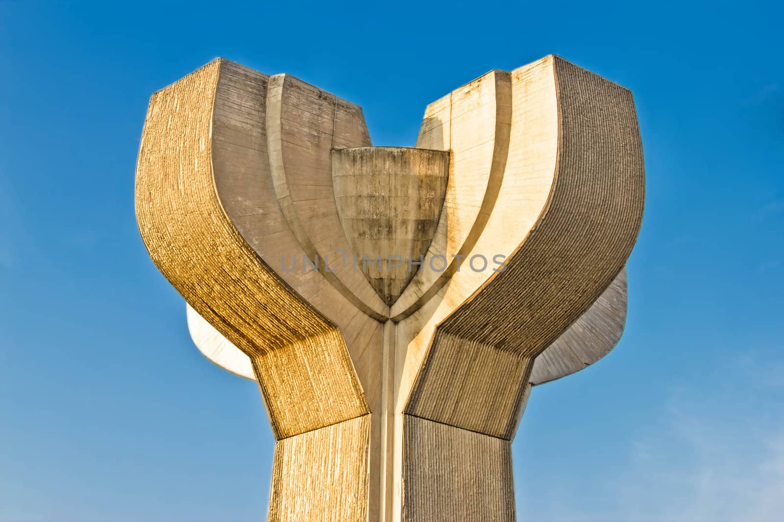 The flower of Vodice stone monument by xbrchx