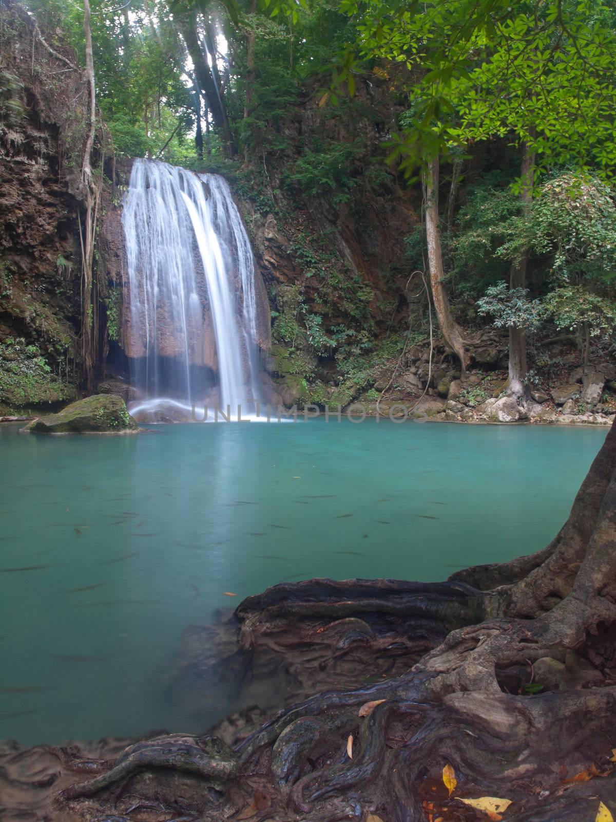 Erawan waterfall by Exsodus