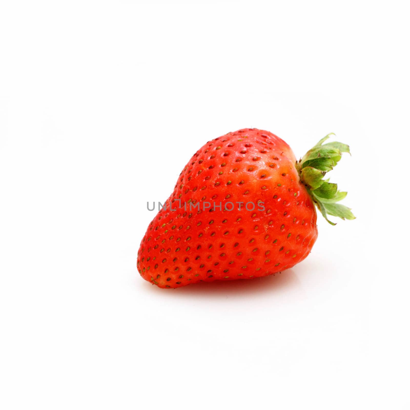 Strawberry isolated on white background by kawing921