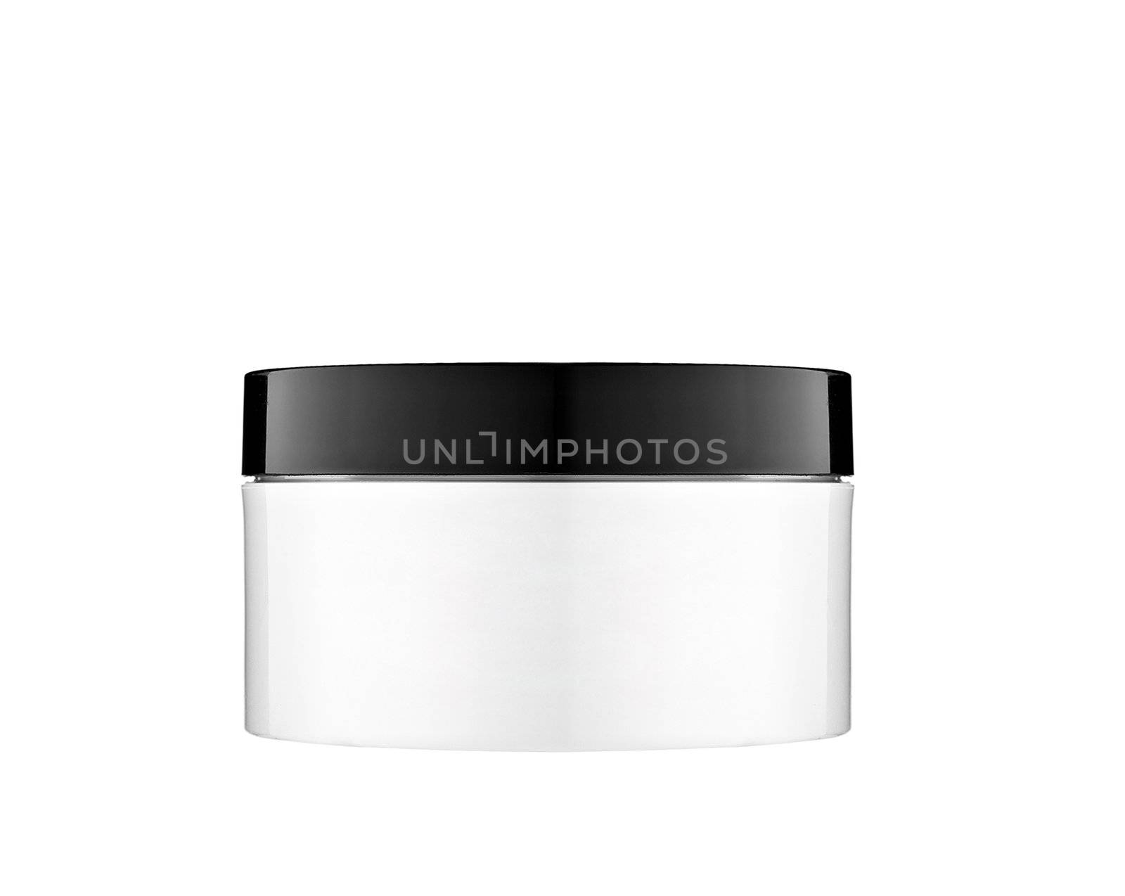 One  hand cream box with blank space