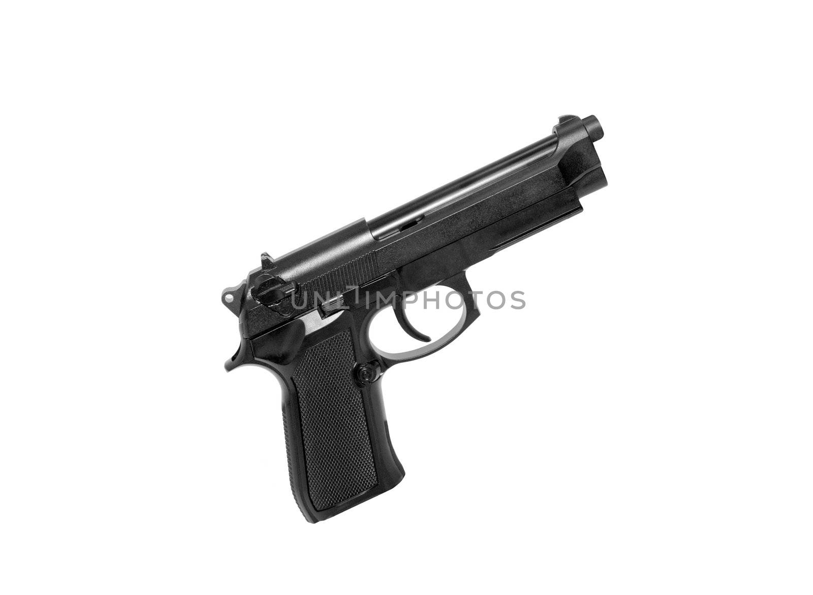 Gun isolated on white background