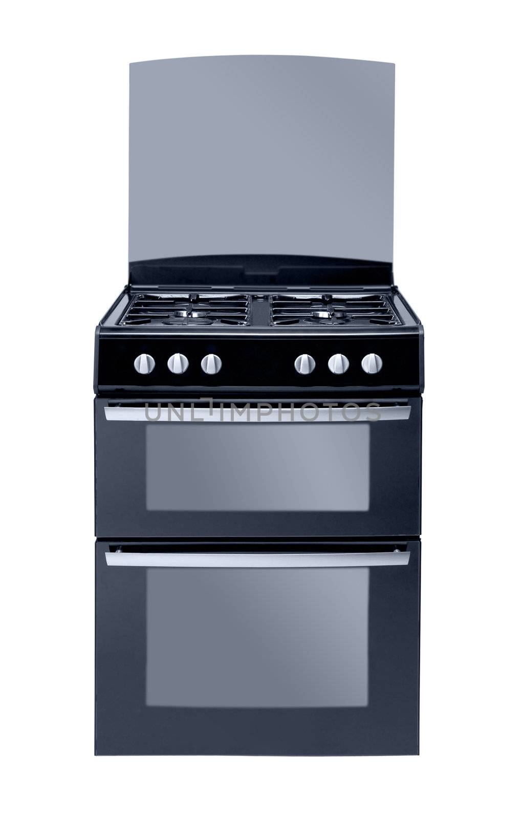 gas cooker isolated on white background