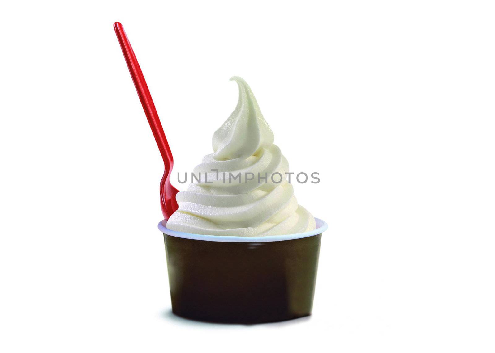 Vanilla soft ice cream