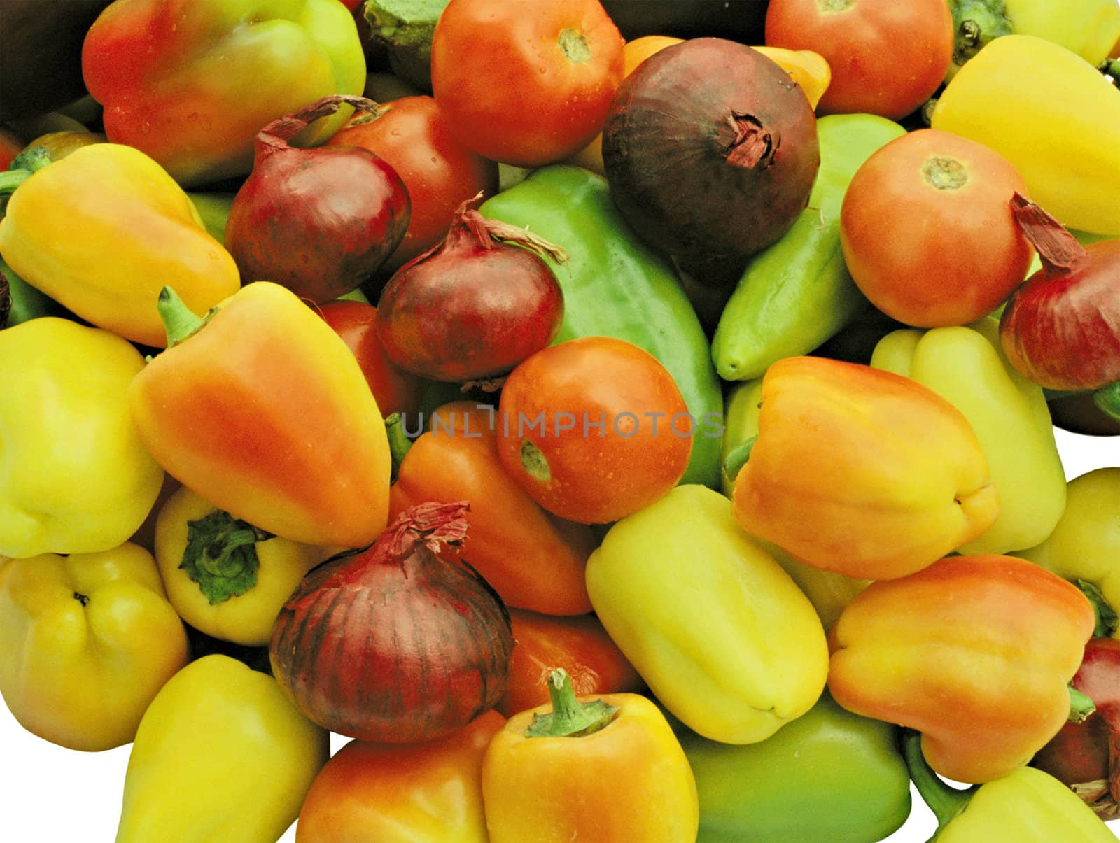 beautiful vegetables background