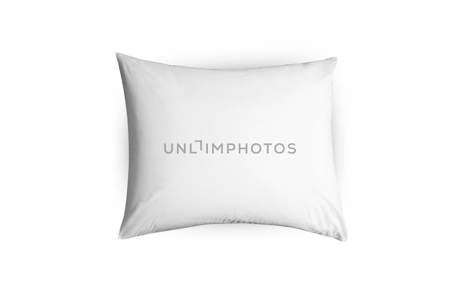 close up of a pillow isolated