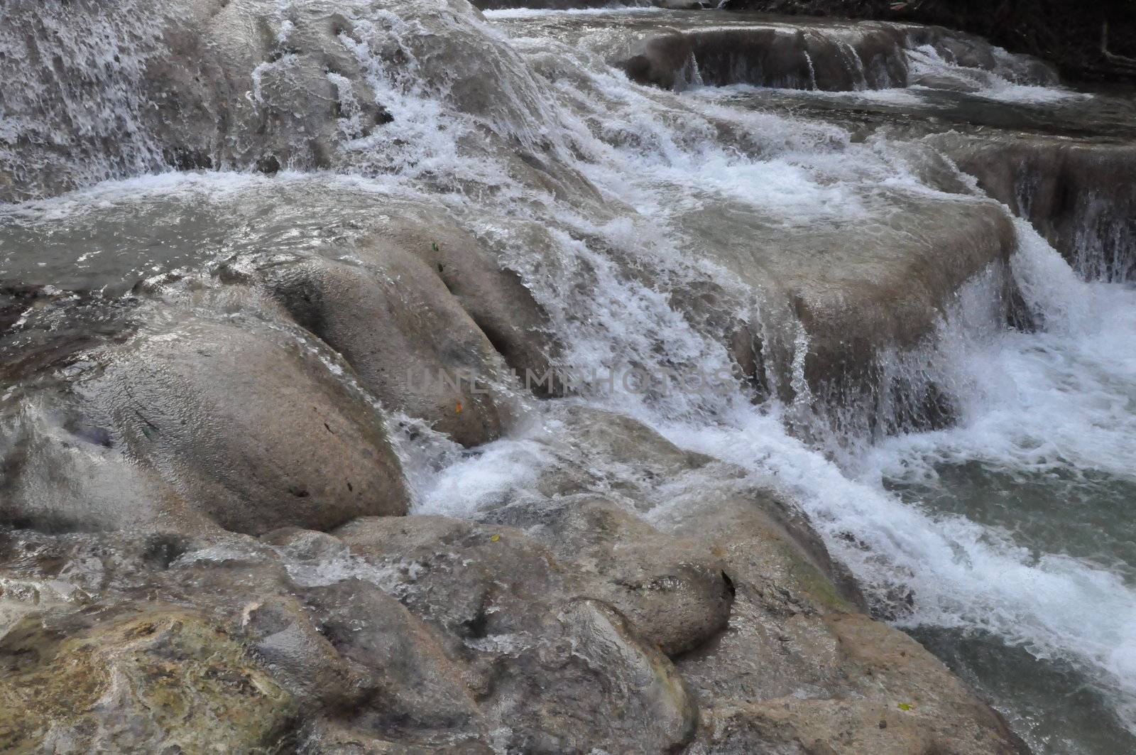 Dunn's Falls in Ocho Rios, Jamaica